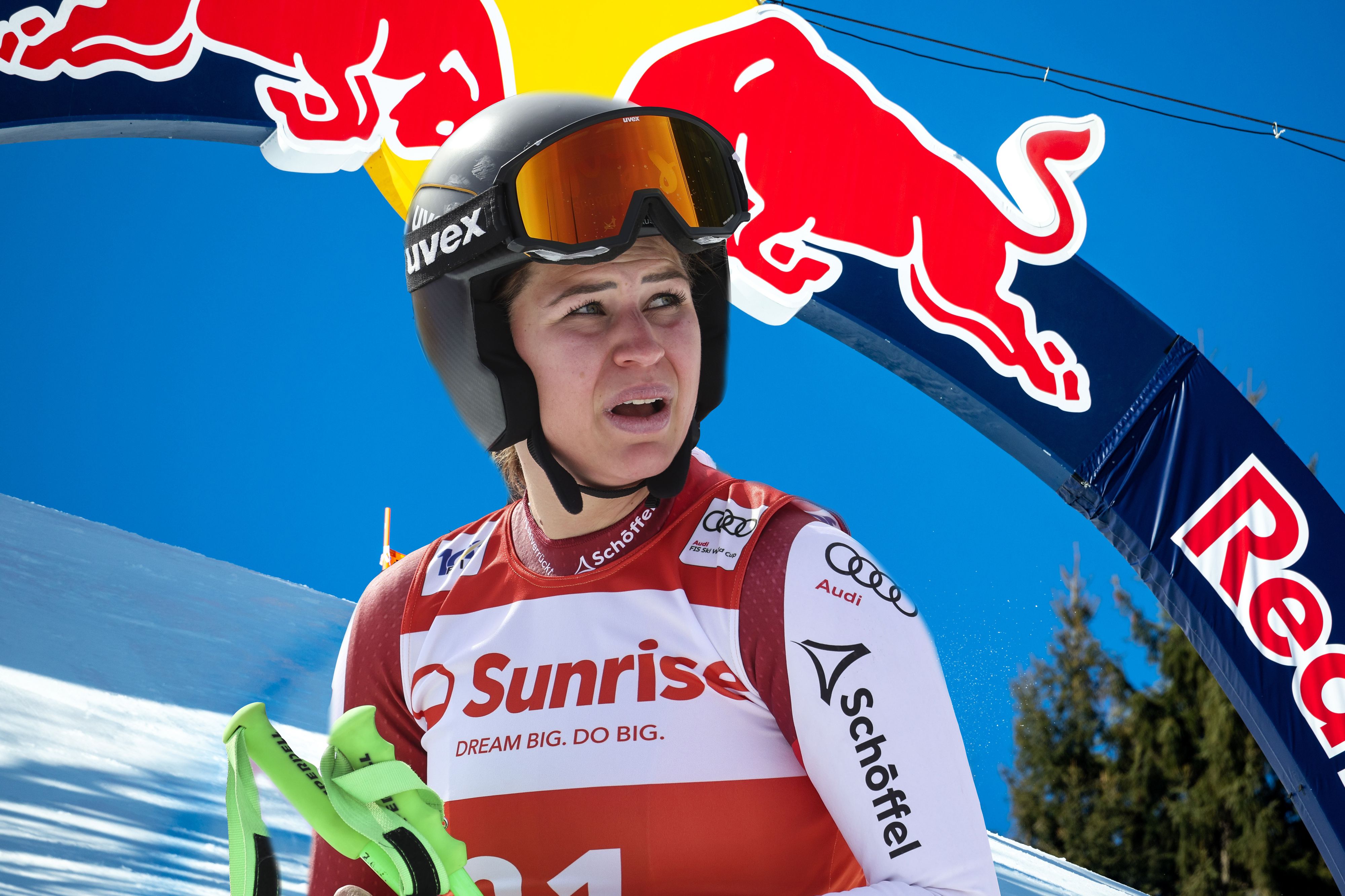 Nadine Fest fiebert den Rennen auf der Streif entgegen.