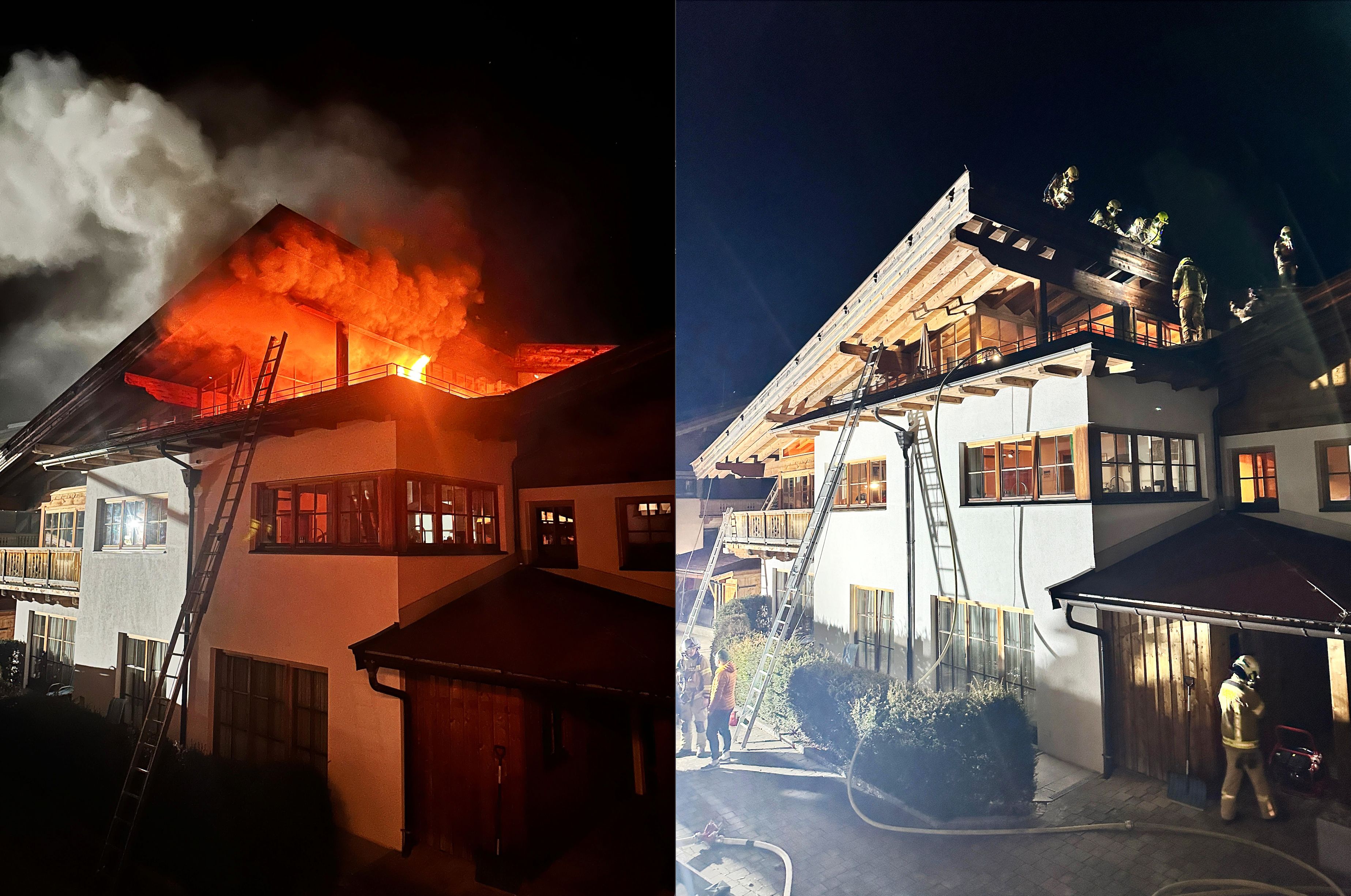 Die Feuerwehr konnte den Brand rasch löschen.