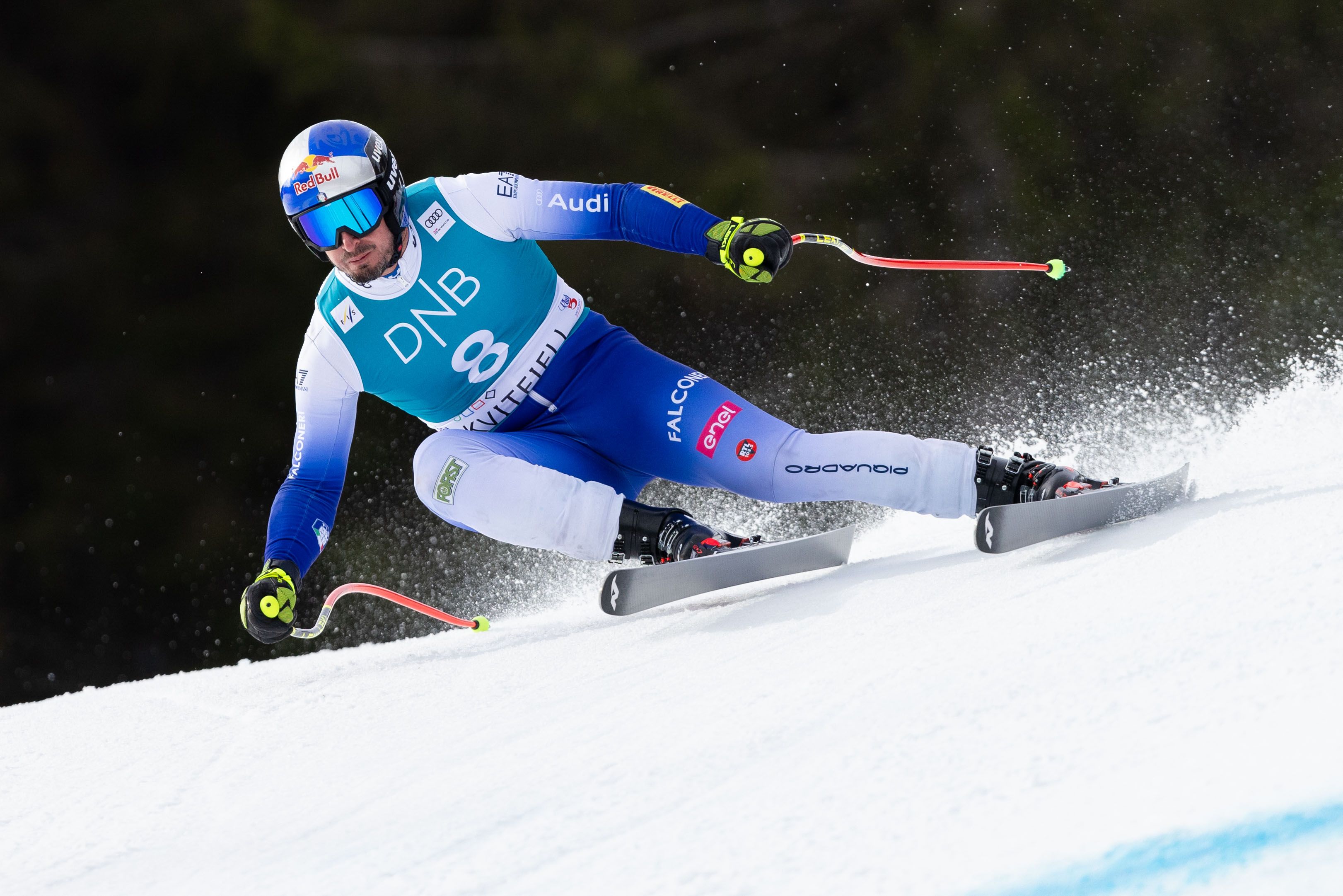 Dominik Paris feiert in Kvitfjell seinen 23. Weltcupsieg.