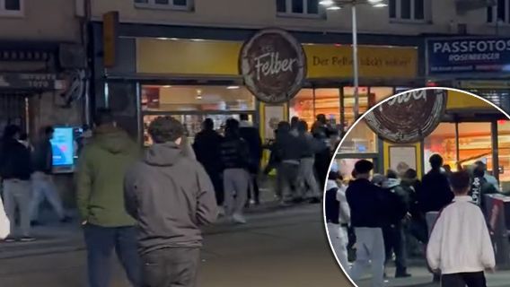 Barbarische Szenen spielten sich am Donnerstagabend am Wiener Reumannplatz ab.