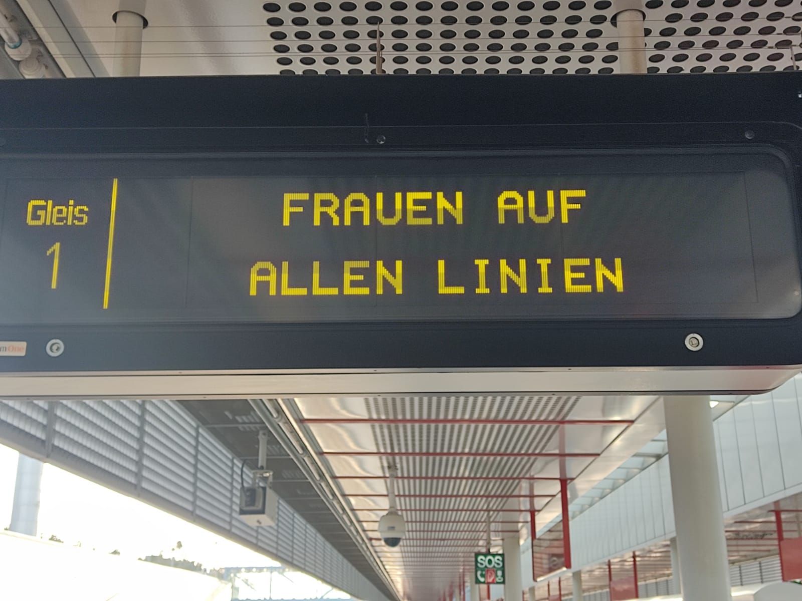 Klare Nachricht um Weltfrauentag