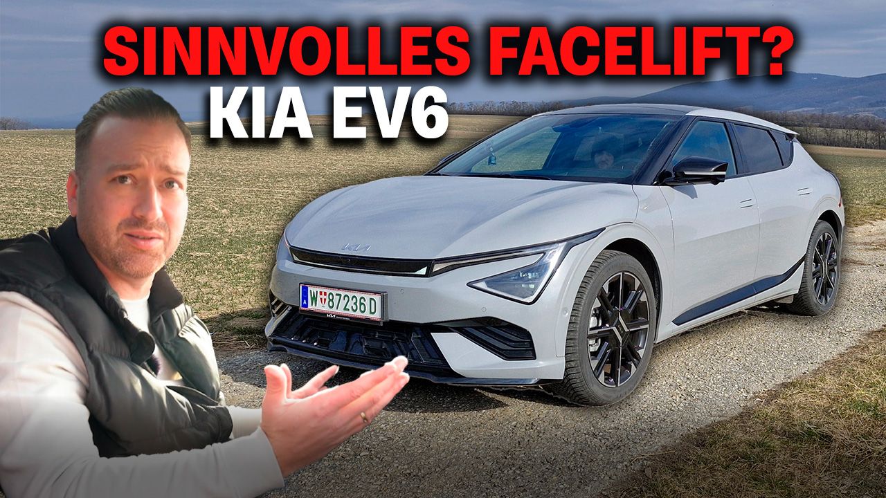 Neues Frontdesign beim neuen Kia EV6