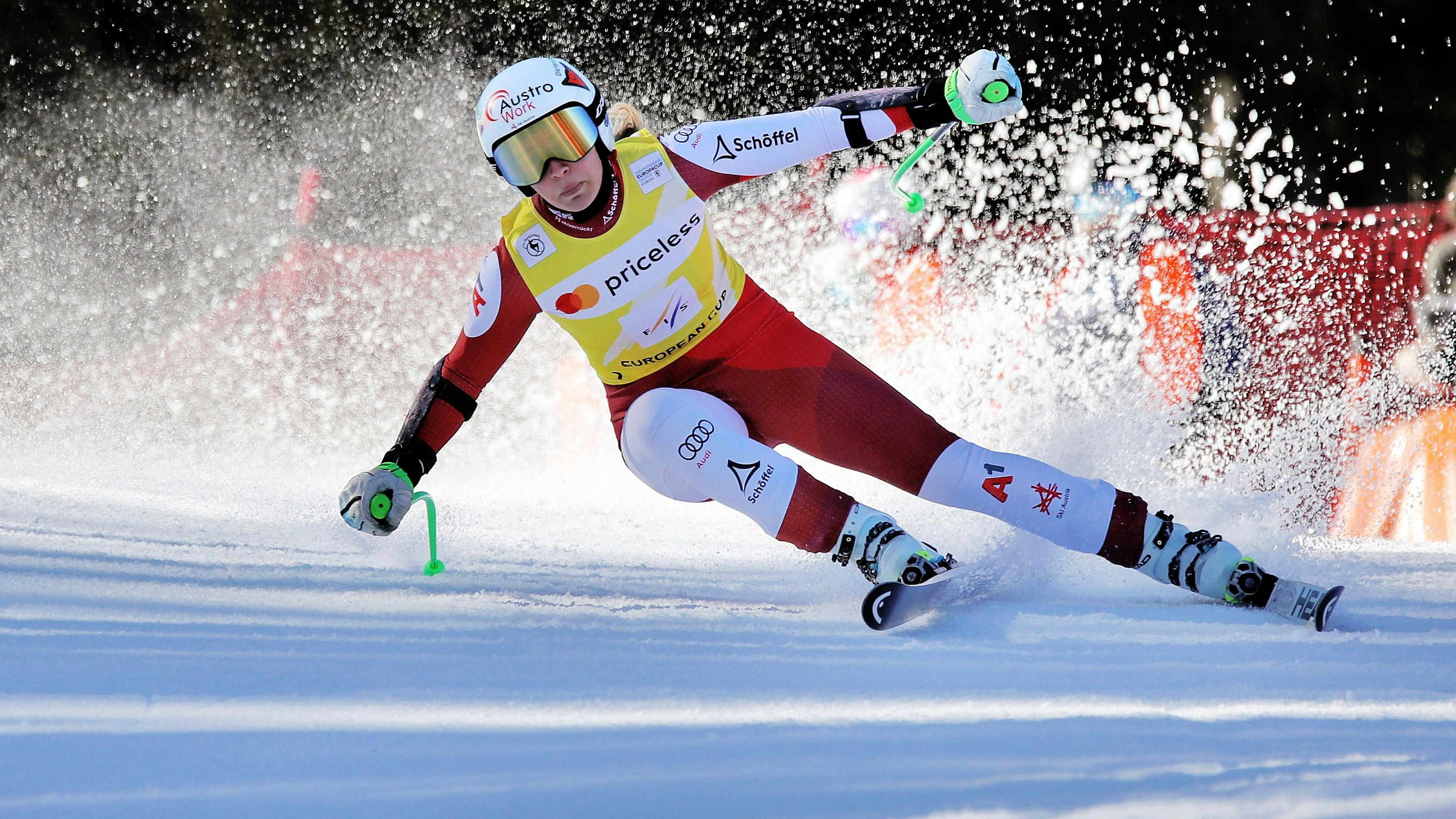ÖSV-Ass Nadine Fest führt einen Vierfachsieg in Kitzbühel an. 