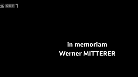Der ORF verabschiedet sich von seinem langjährigen Regisseur Werner Mitterer.