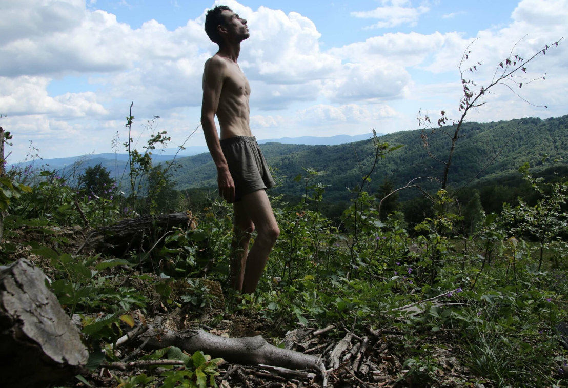 Bernd Pfleger war einen Monat lang in der Wildnis unterwegs, ernährte sich nur von Insekten.