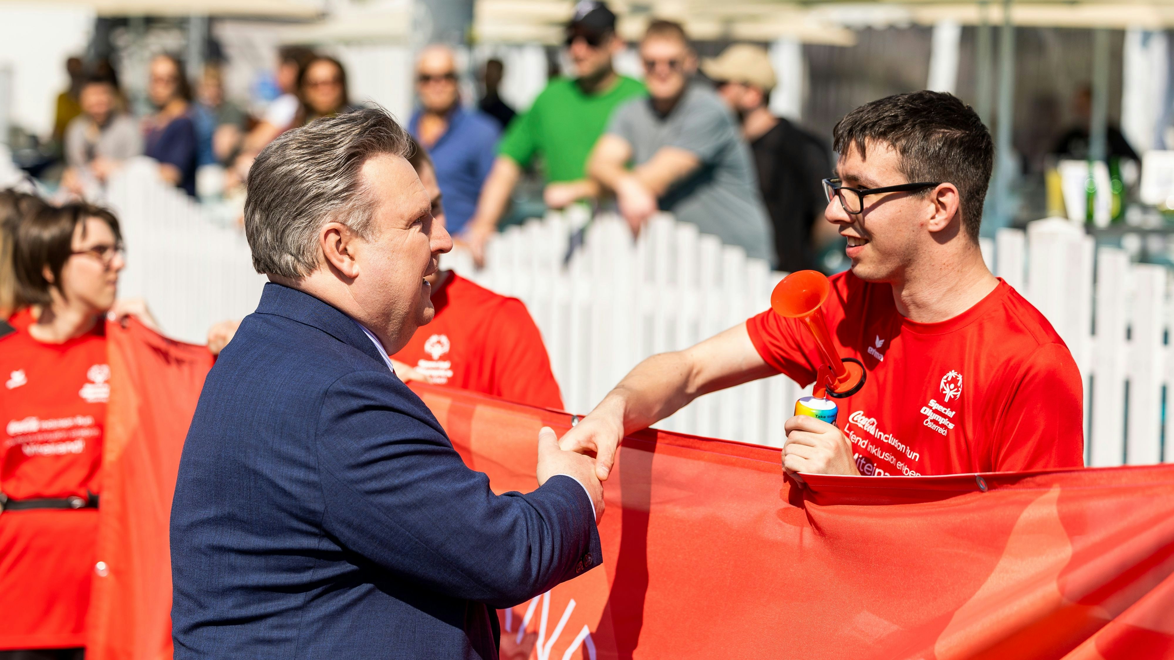 Bürgermeister Ludwig wird auch heuer wieder den Startschuß geben.