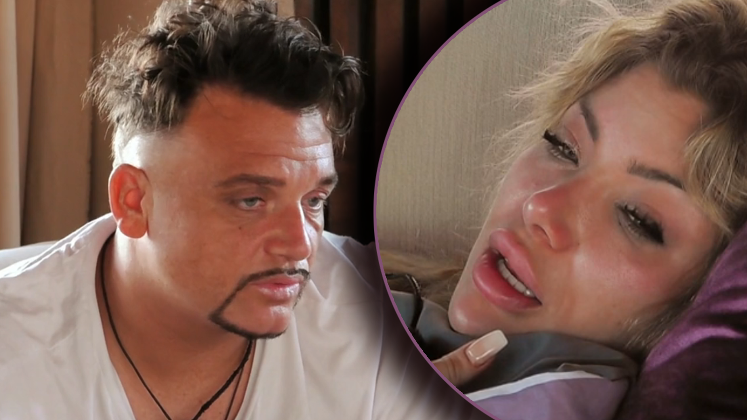 Menowin kann nicht glauben, dass Melody dem verheirateten Familienvater ihre Liebe gestanden hat.