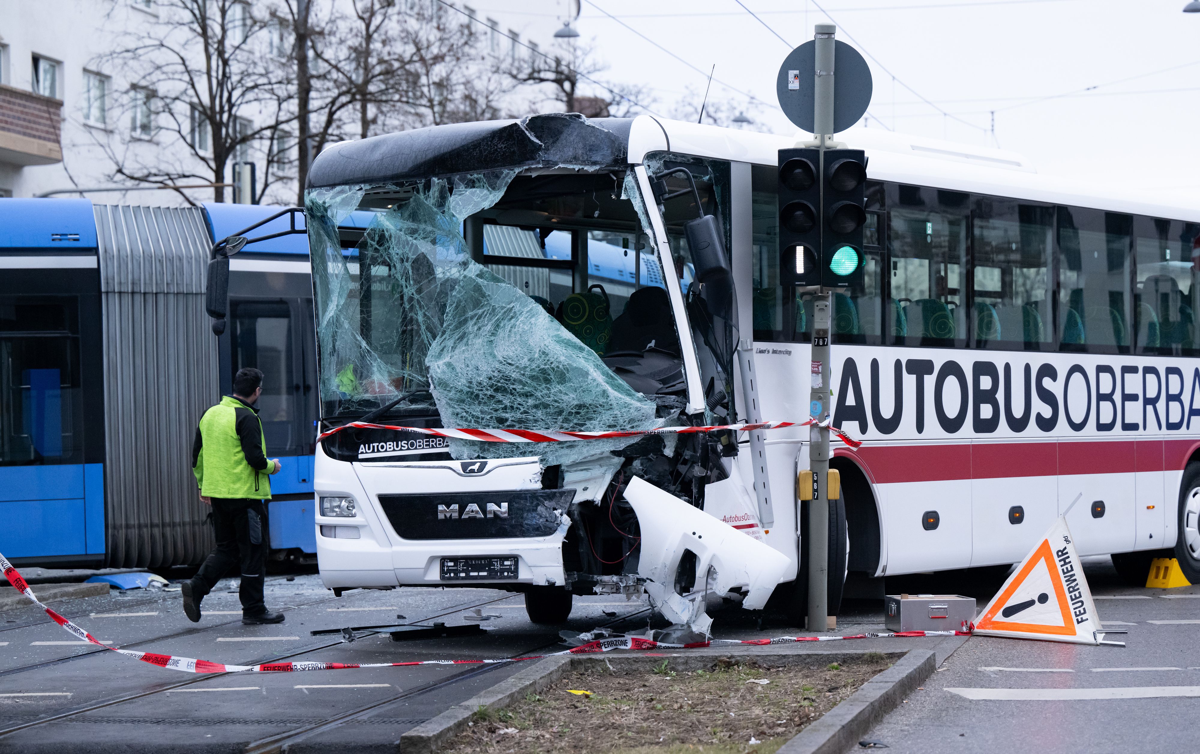 Das Unglück ereignete sich am Steubenplatz in München.