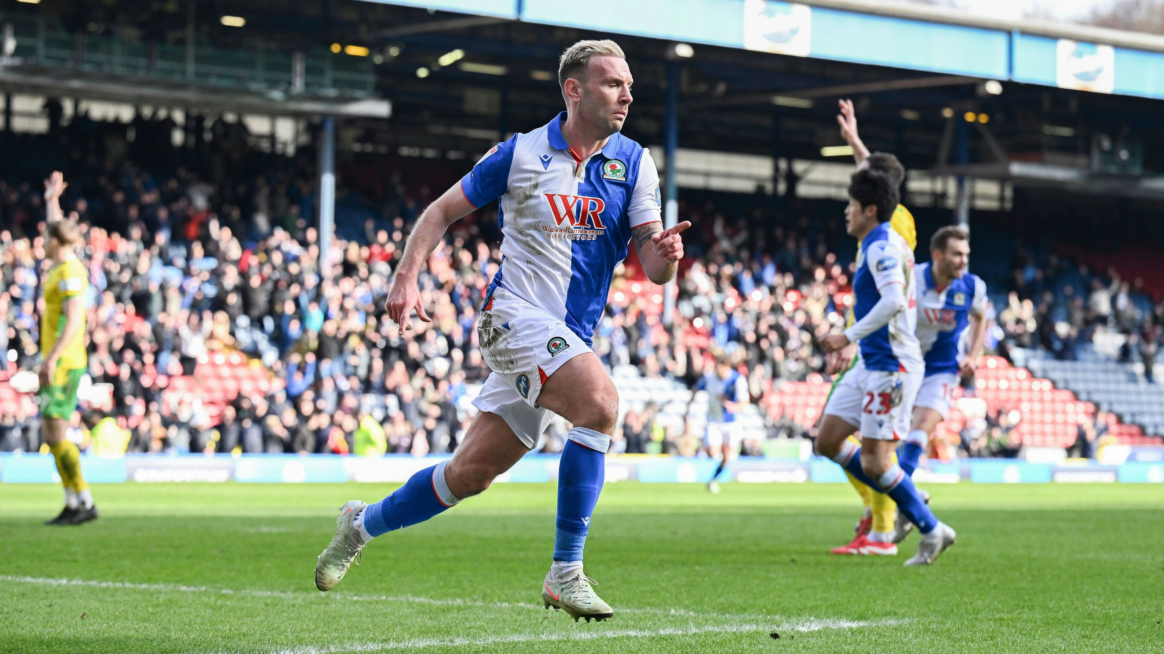 Andreas Weimann verletzte sich beim Jubeln schwer. 