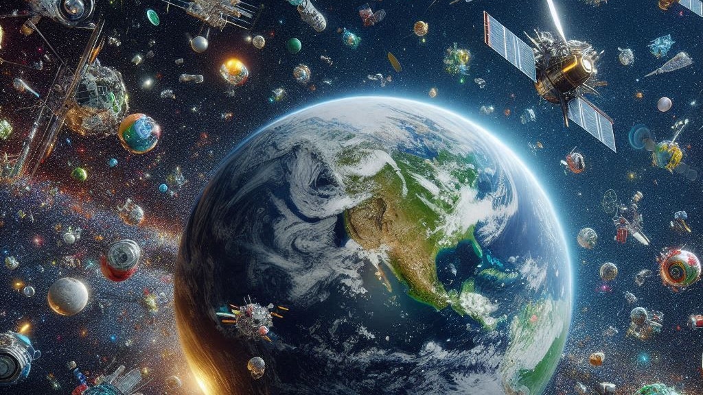 Heute.at - Weltraumschrott immer gefährlicher für Flugzeuge