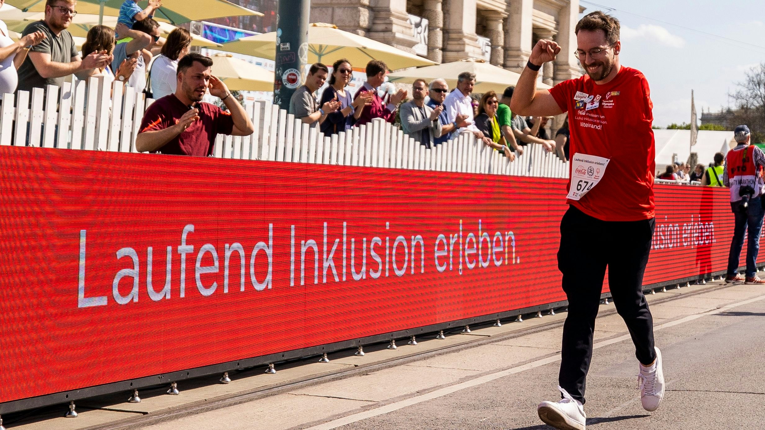 Auch ORF-Moderator <strong>Andi Onea</strong> war bereits beim Inclusion Run dabei.