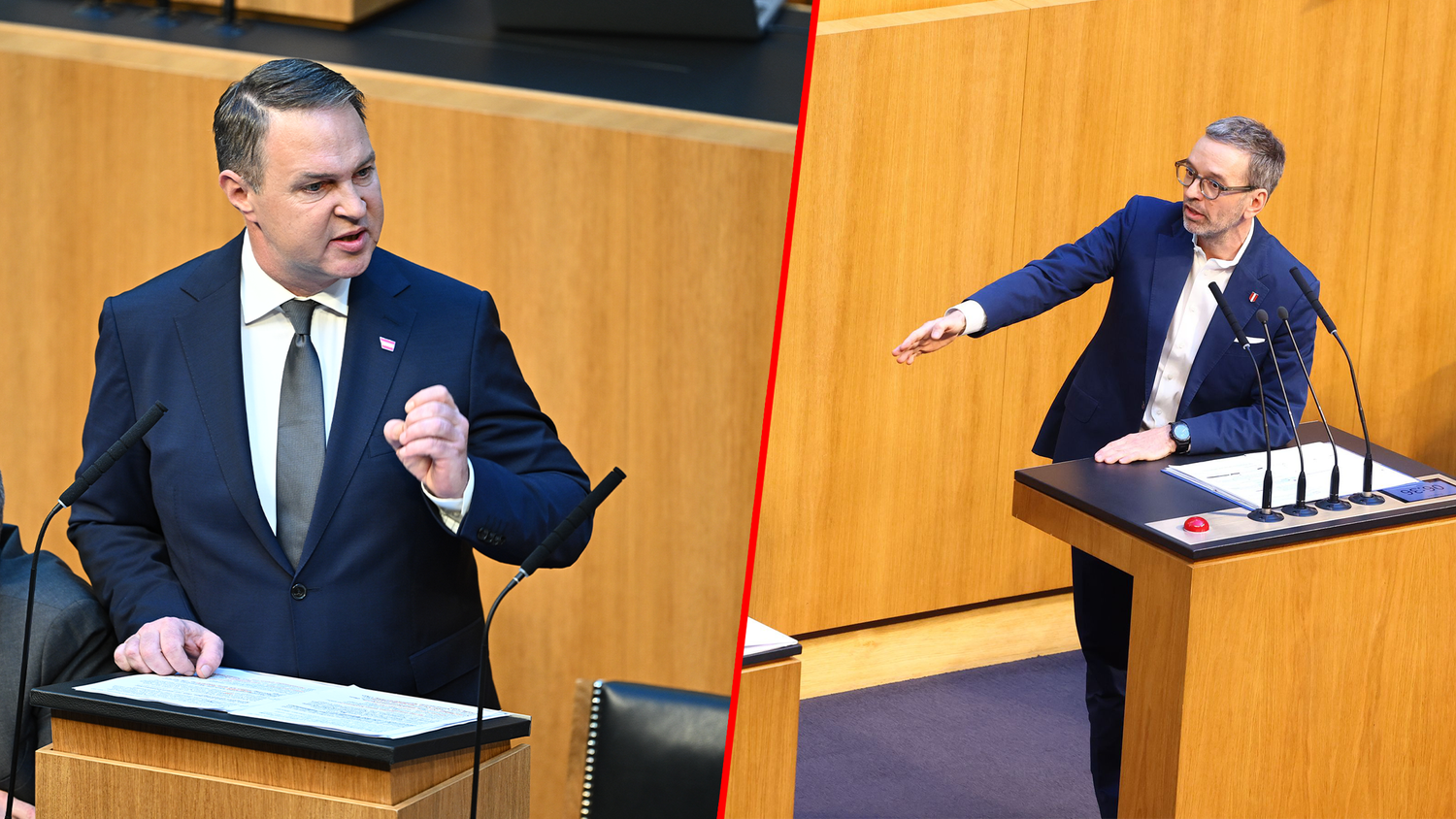 Andreas Babler teilt erneut gegen FPÖ-Chef Herbert Kickl aus.