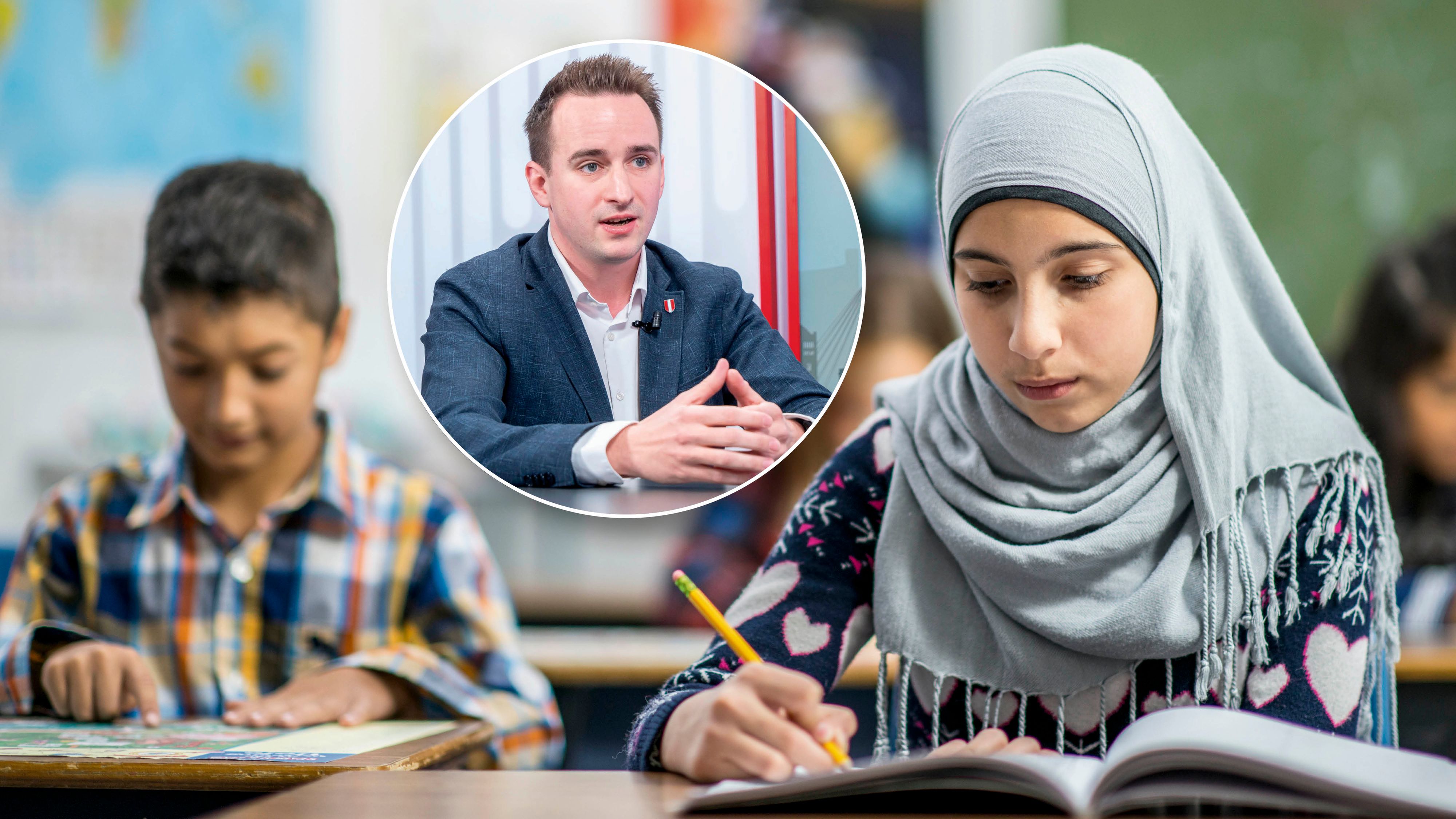 Immer mehr Schüler praktizieren den Fastenmonat Ramadan; Michael Sommer (FPÖ, Kreis) schlägt Alarm.