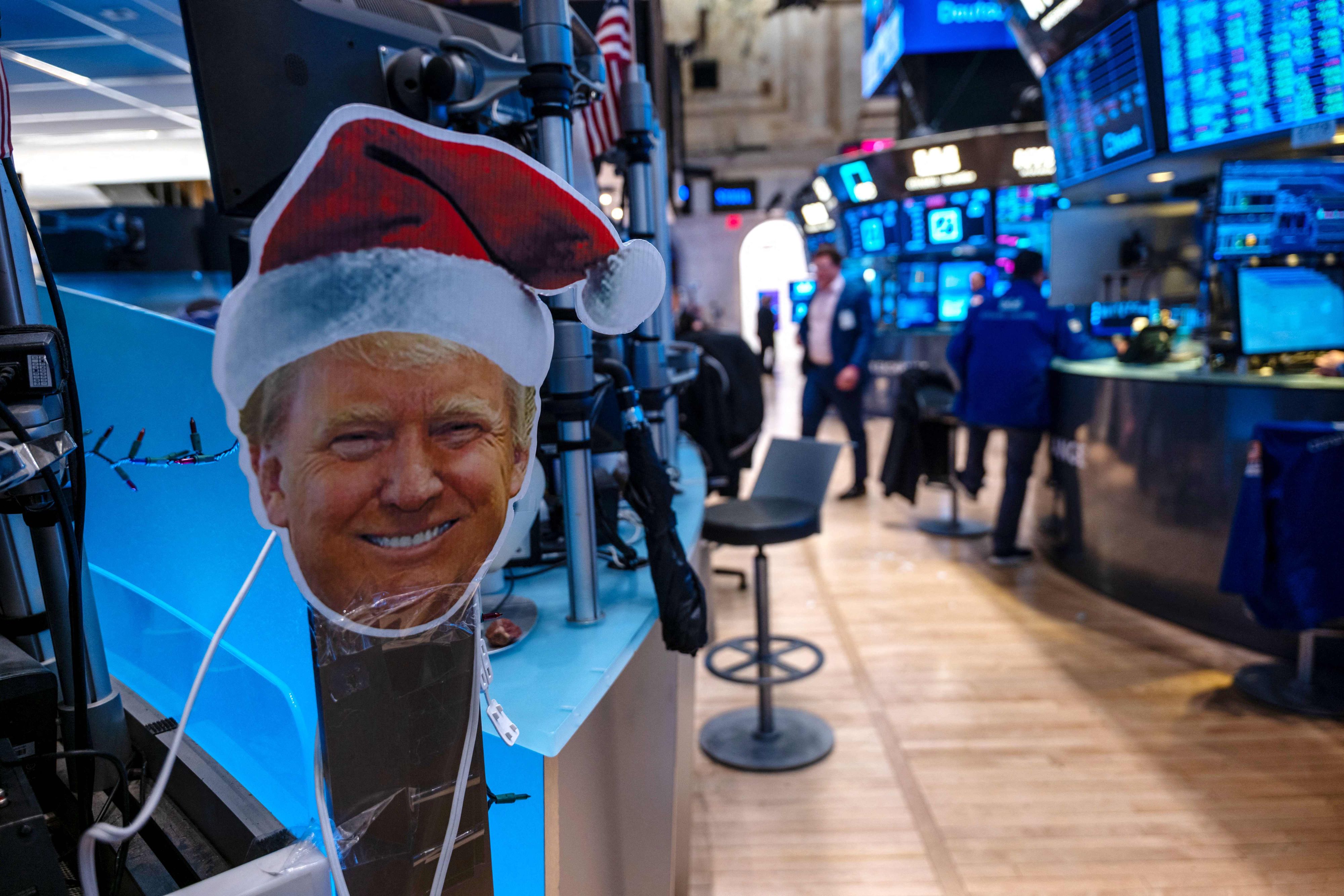 Die Euphorie für Donald Trump an der New Yorker Börse hat einen heftigen Dämpfer erlitten.