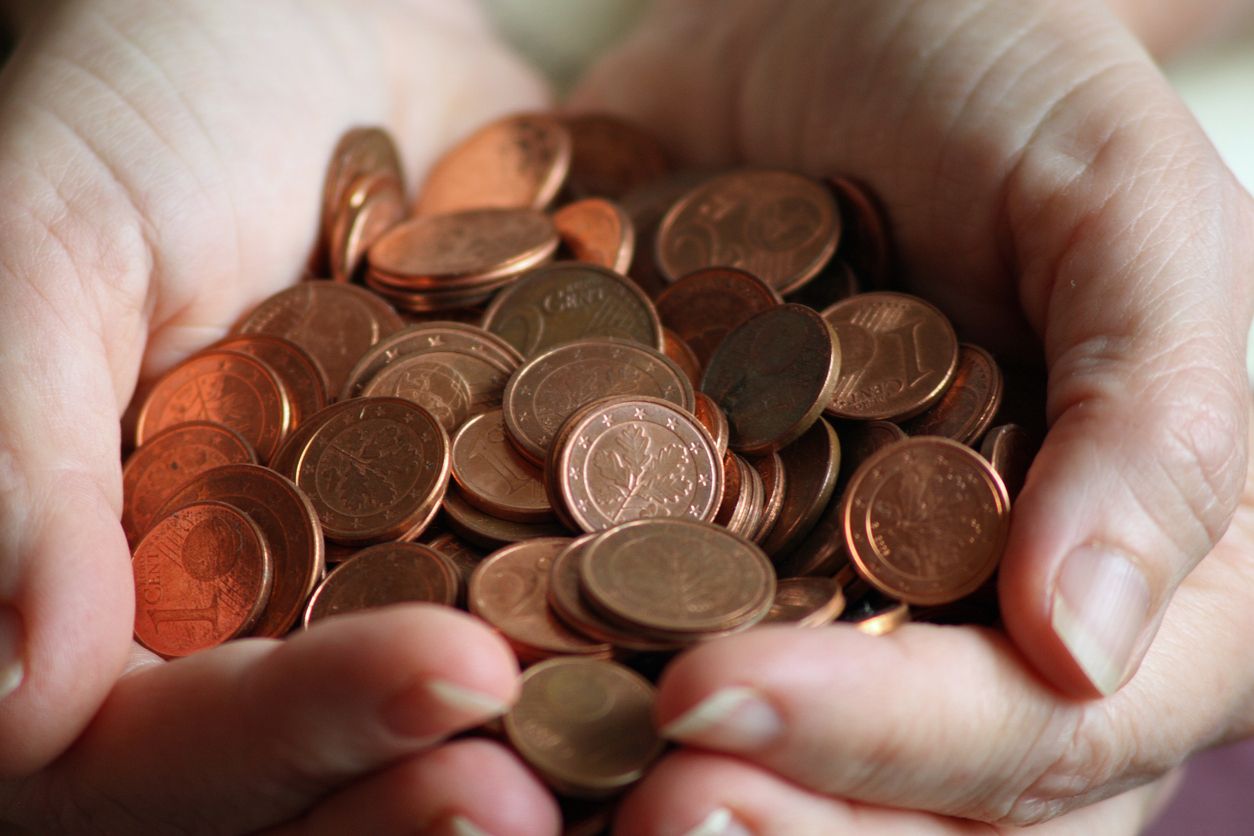 In Deutschland ist eine Debatte um die Abschaffung von Ein- und Zwei-Cent-Münzen entbrannt. (Symbolbild)