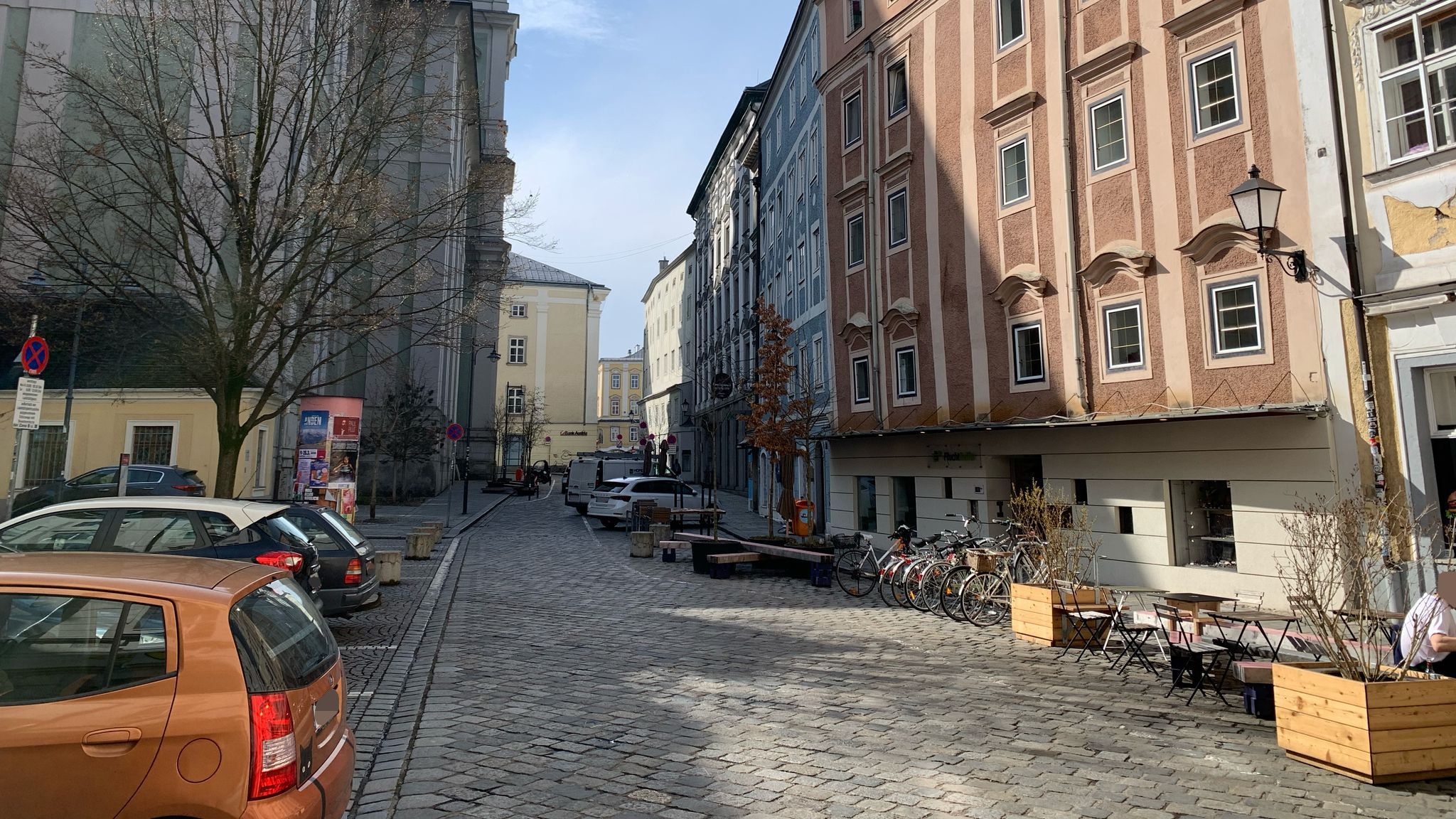 So sieht die Domgasse aktuell aus. Wenn es nach den beiden Gemeinderäten geht, soll sich bald einiges ändern.