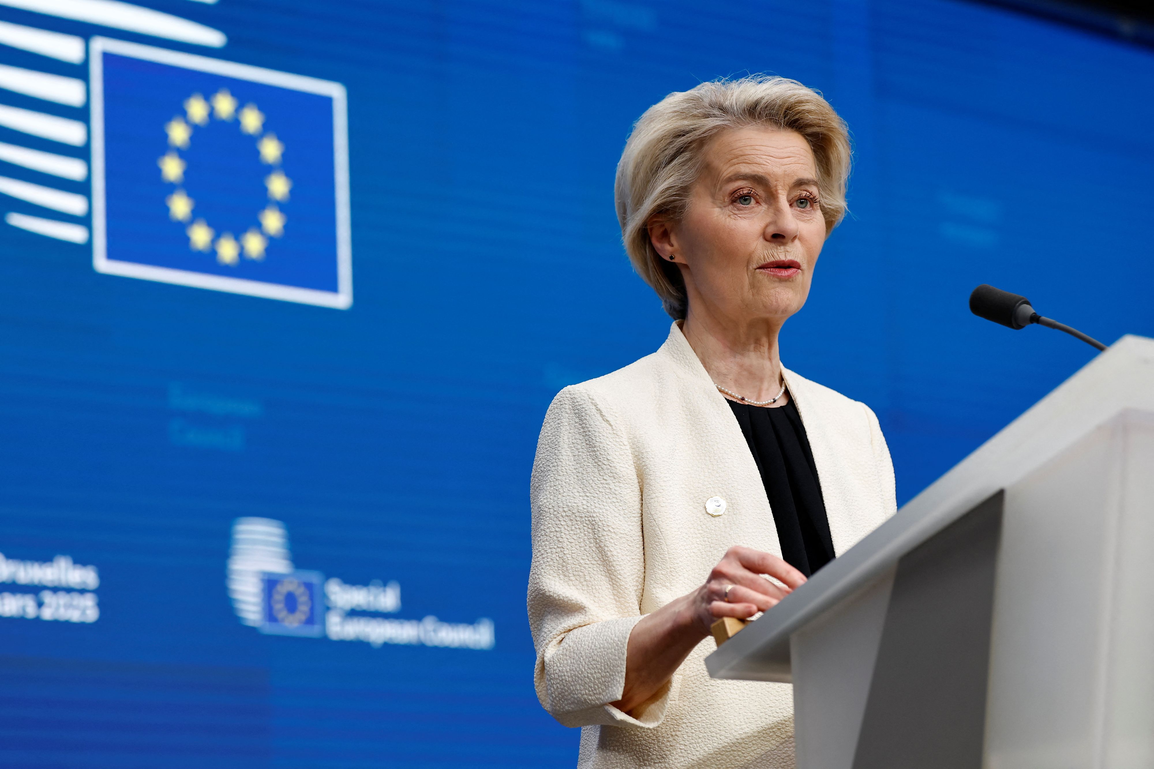 Ursula von der Leyen will 800 Milliarden Euro mobilisieren. 