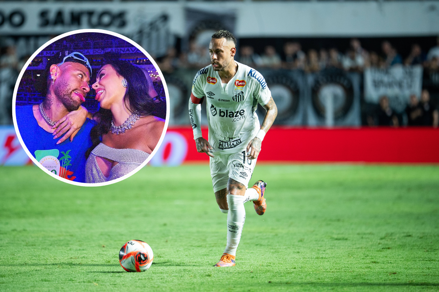 Neymar vergnügte sich am Karneval in Rio.