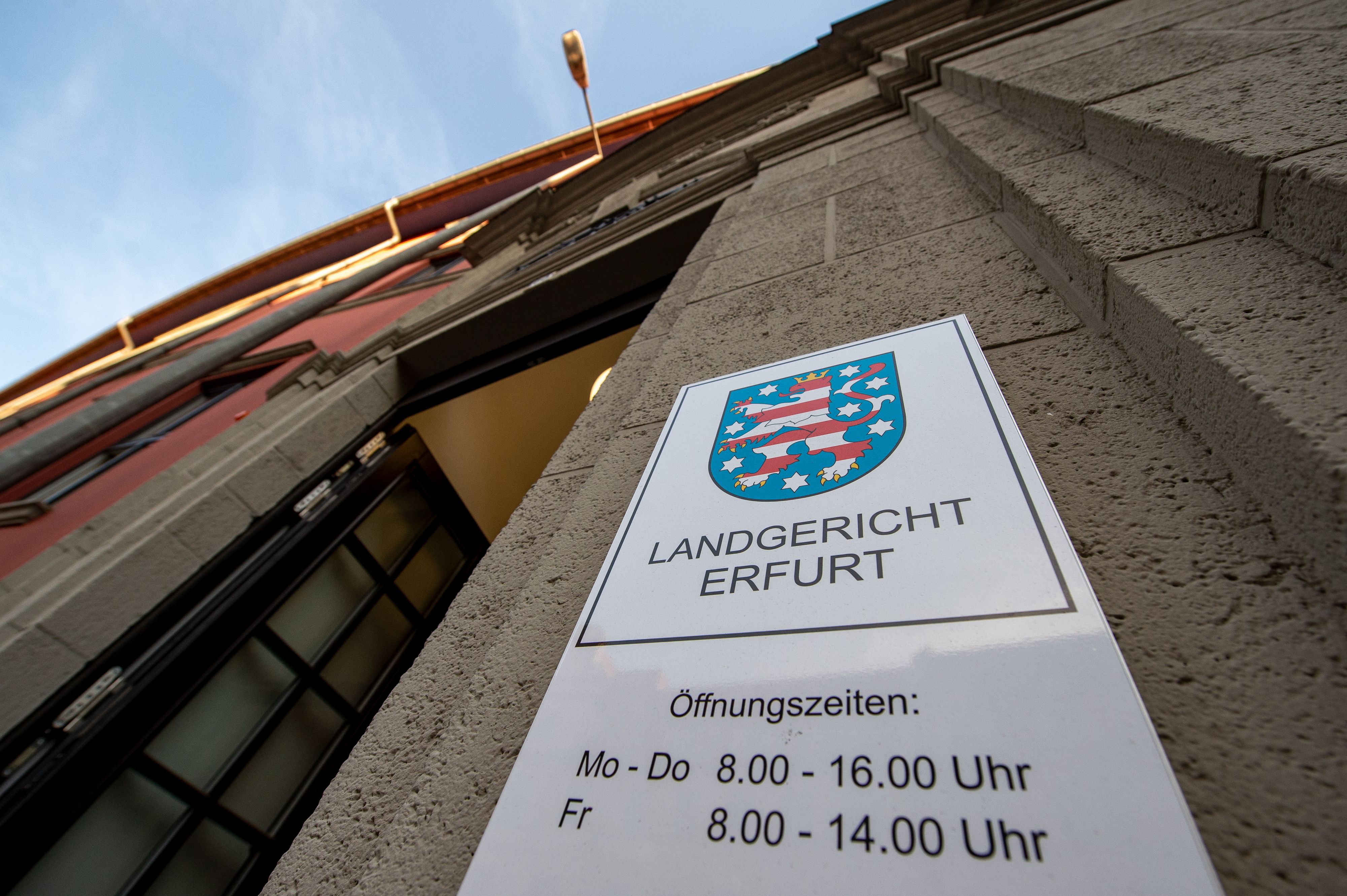 Am Landgericht Erfurt wurde der Aufsehen erregende Prozess geführt.