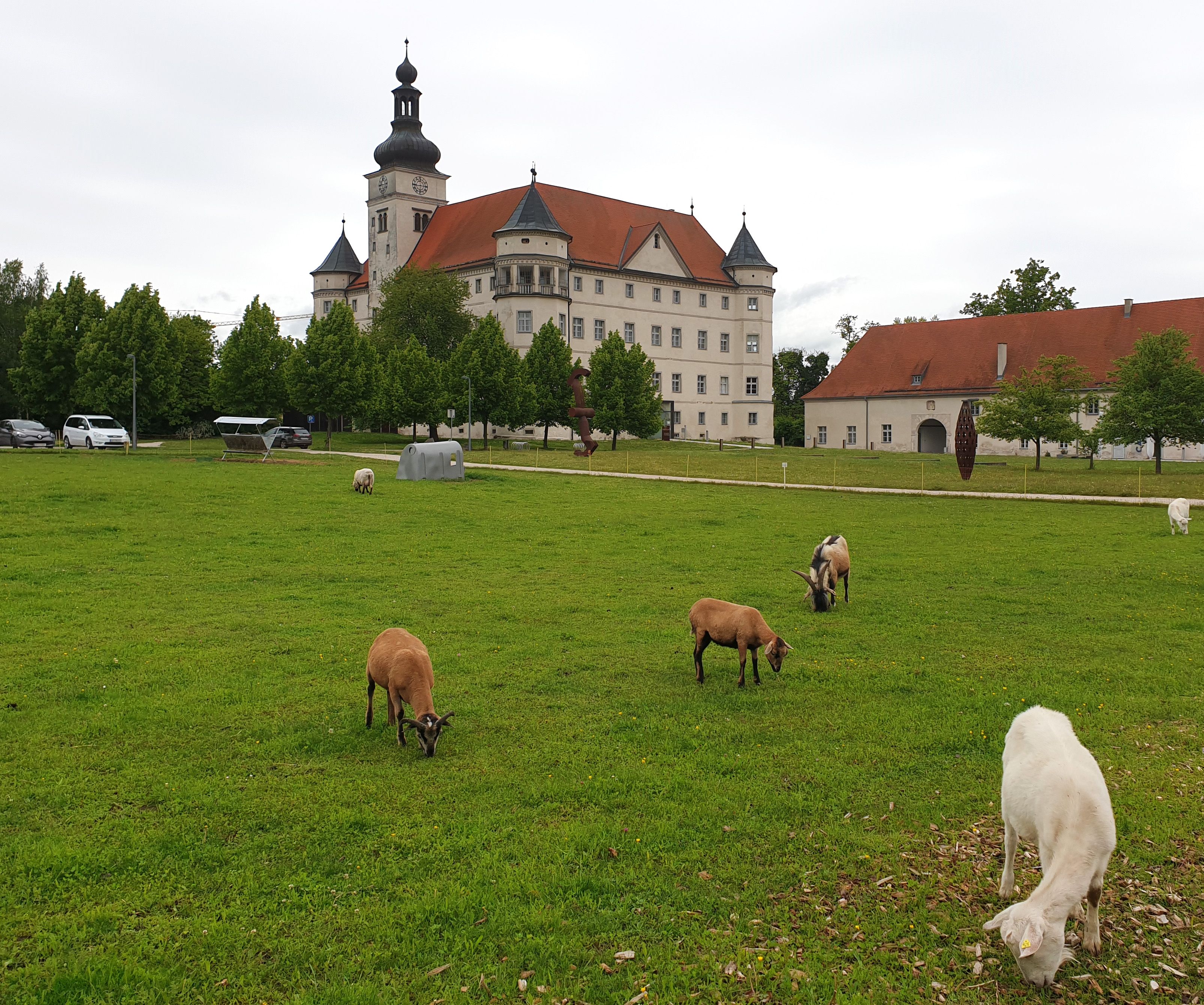 In Schloss Hartheim, Alkoven in Oberösterreich, wurden von Mai 1940 bis November 1944 etwa 30.000 Menschen in einer Gaskammer ermordet.