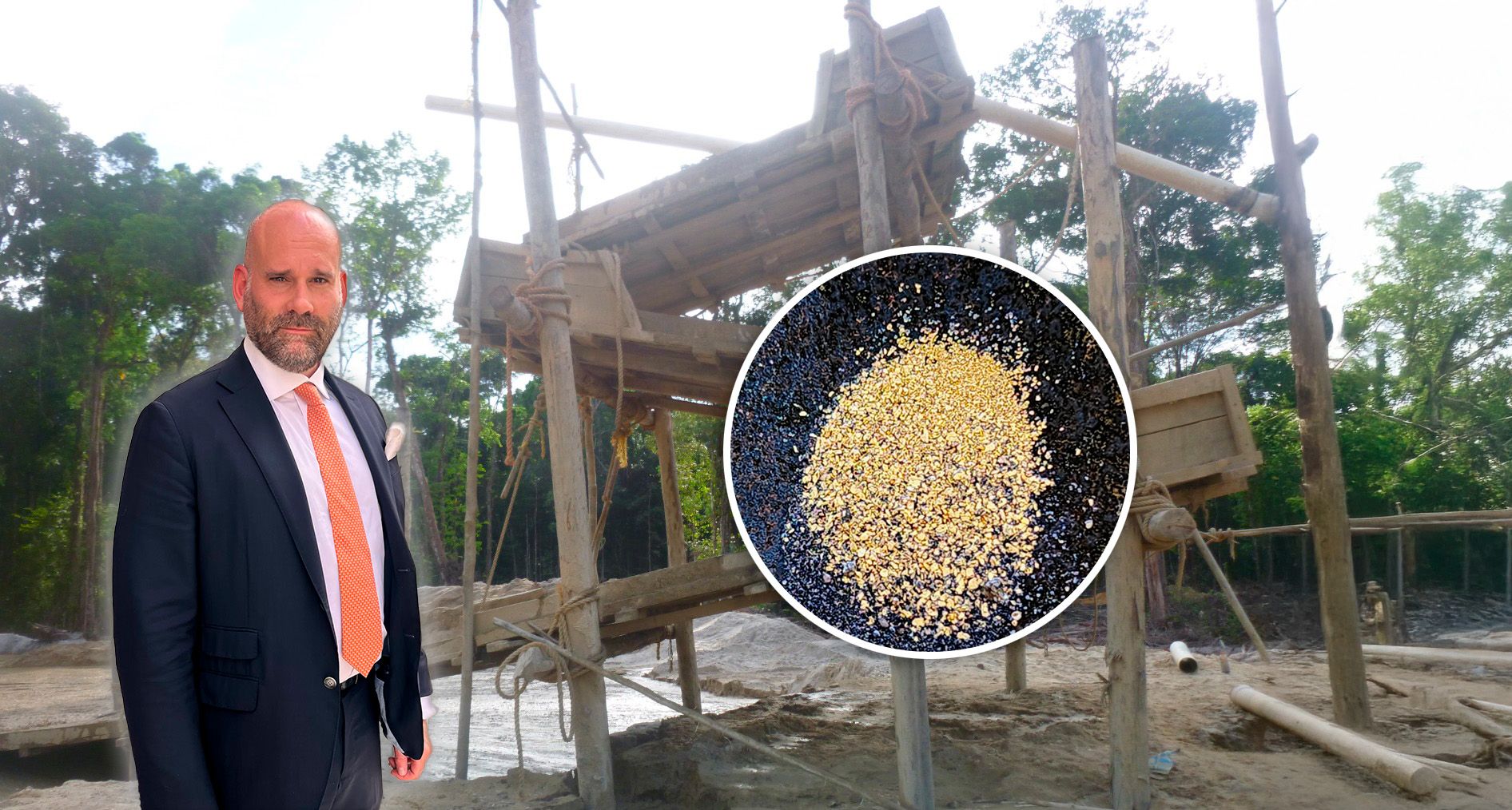 Top-Anwalt Klaus Ainedter konnte nachweisen, dass es die Goldmine (Foto) und das Gold tatsächlich gibt. Auch das Geschäftsmodell, für das sein Mandant Kunden anwarb 