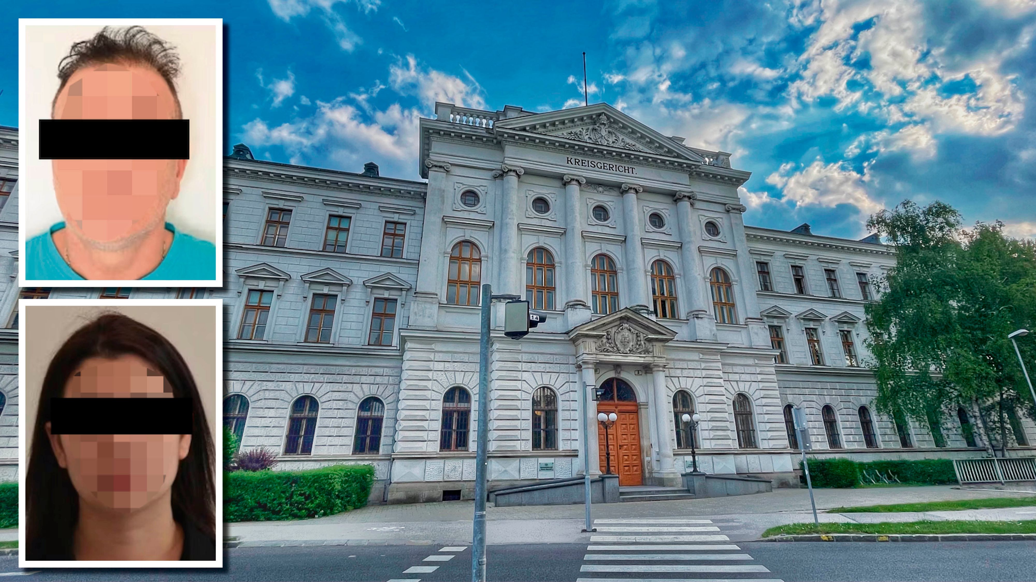 Prozess am Gericht Wr. Neustadt: Mann und Frau wegen Raub angeklagt