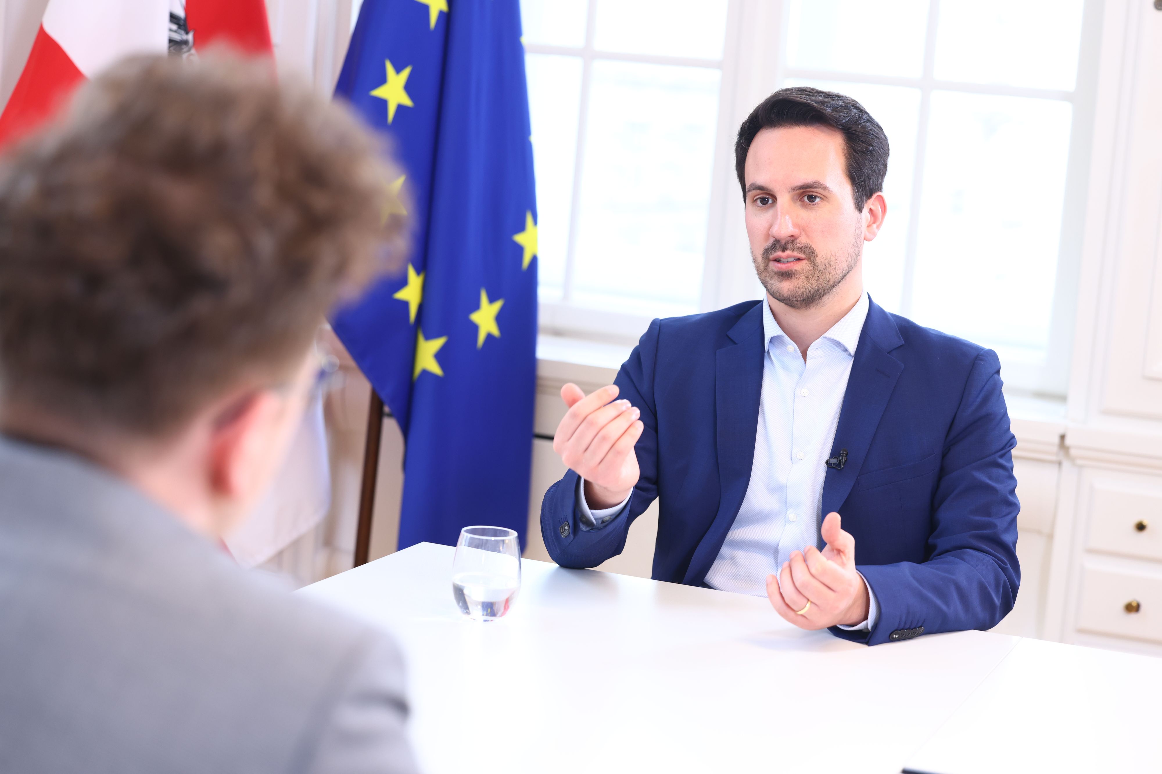 Bildungsminister Christoph Wiederkehr: 