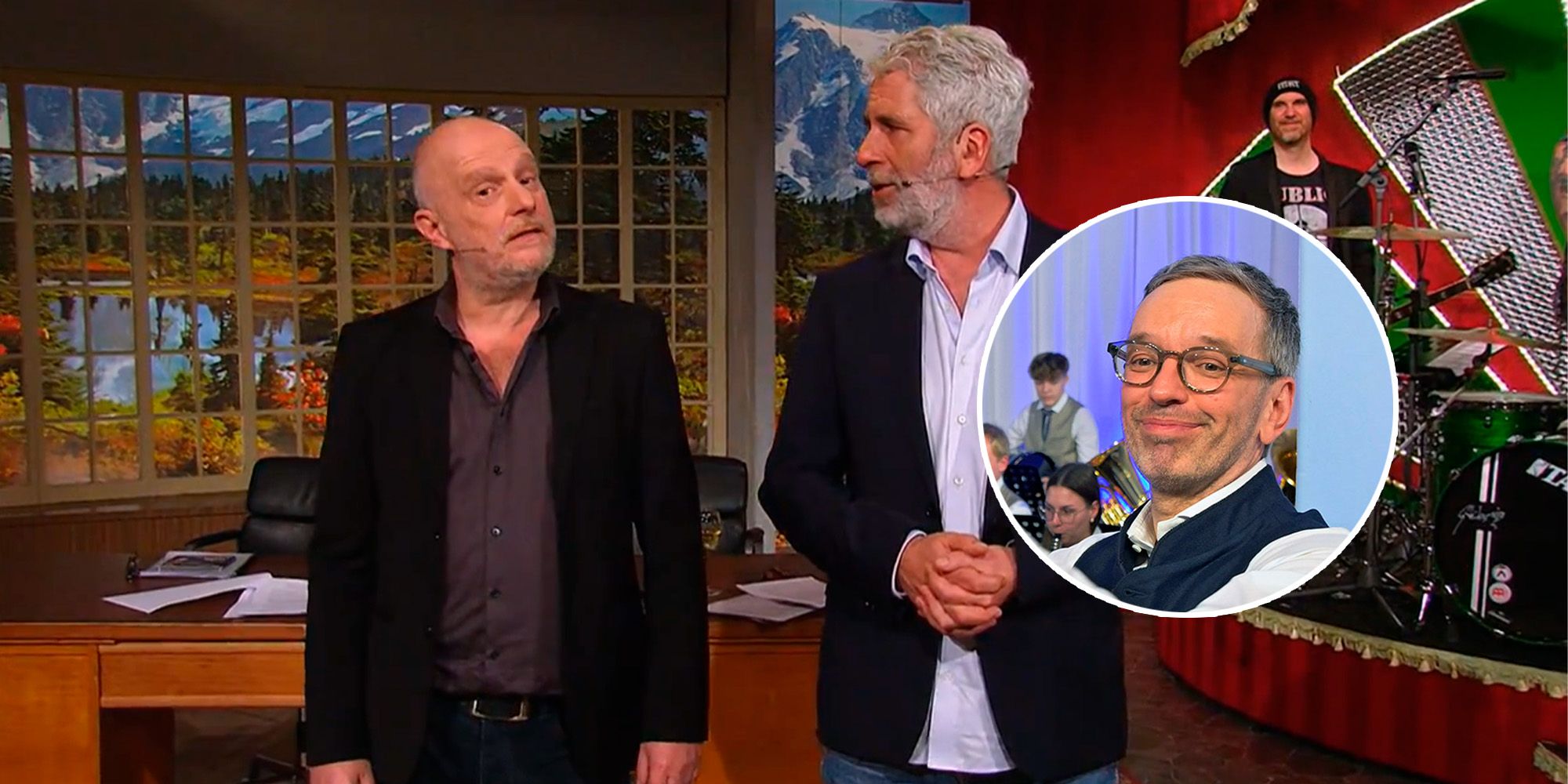 Grissemann und Stermann verstehen den Ärger nicht.