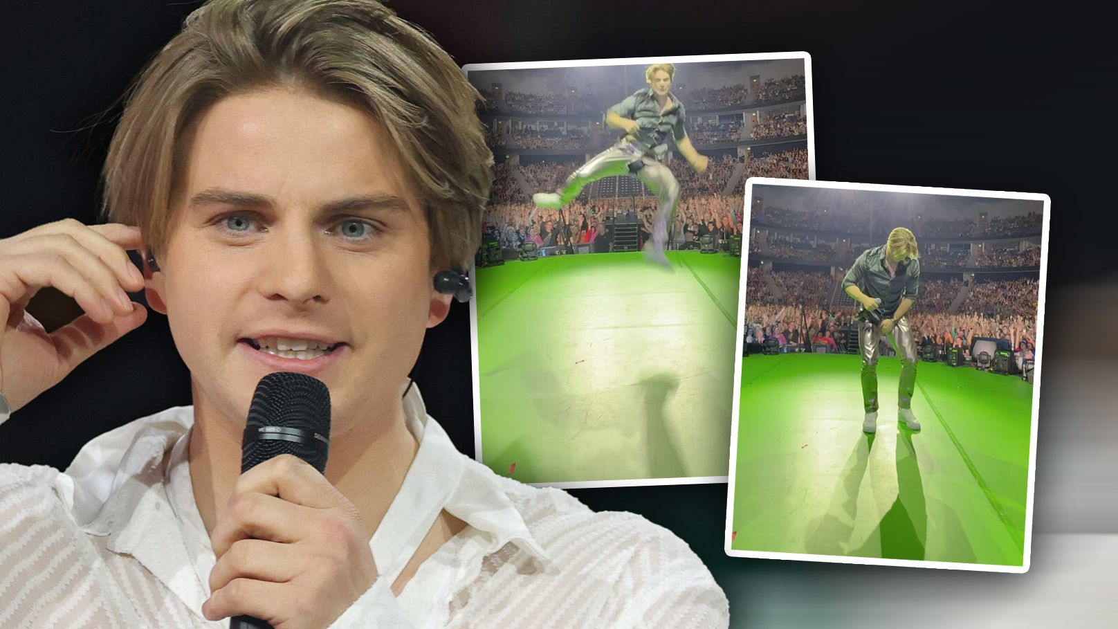 Vincent Gross hat Outfit-Probleme in Hannover.