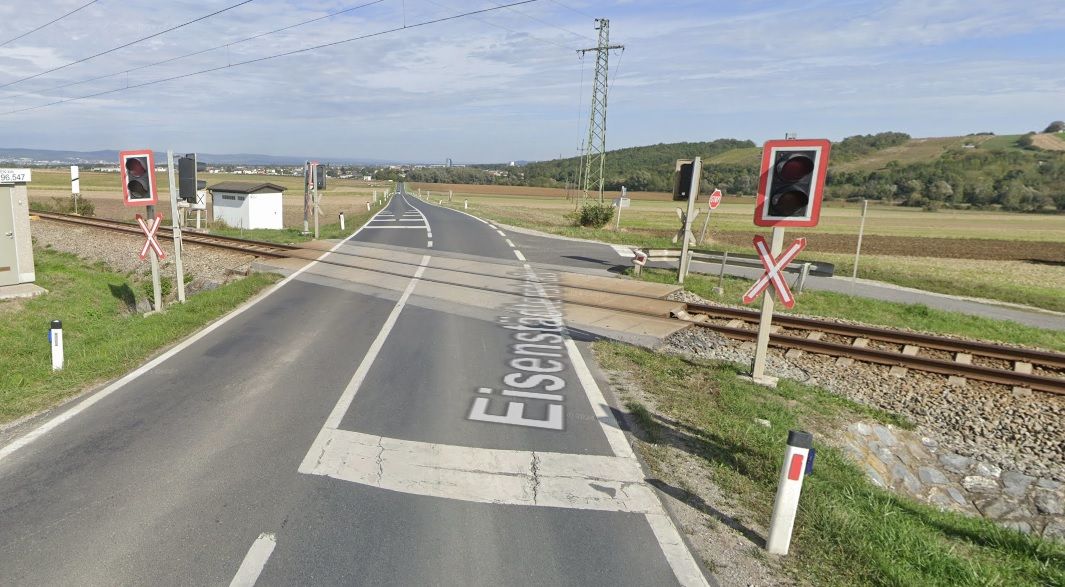 Der Unfall ereignete sich auf dem Bahnübergang zwischen Draßburg und Zagersdorf. 