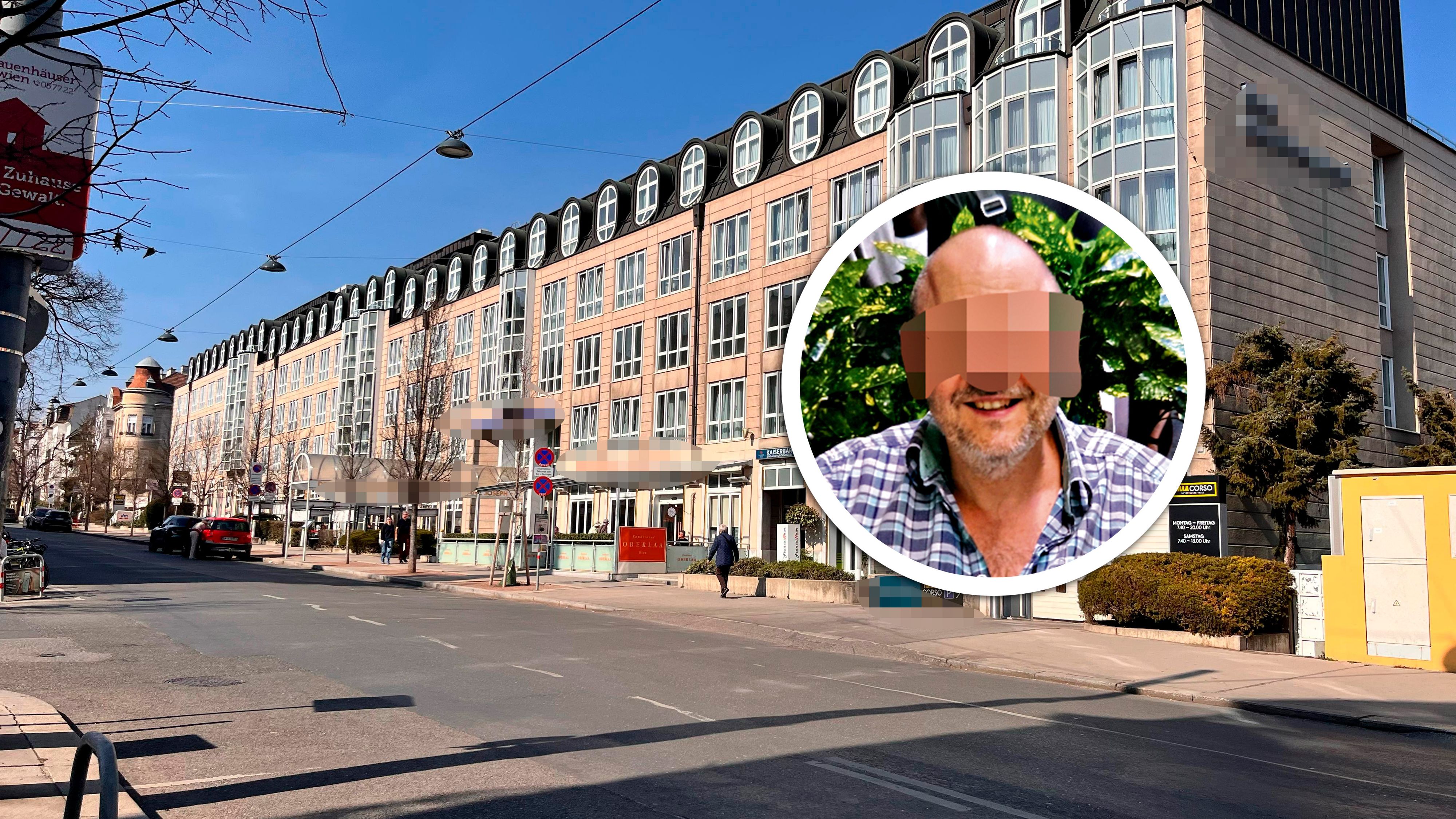 Christian S. lebte im Hotel, soll im Grätzl als Sonderling bekannt gewesen sein.