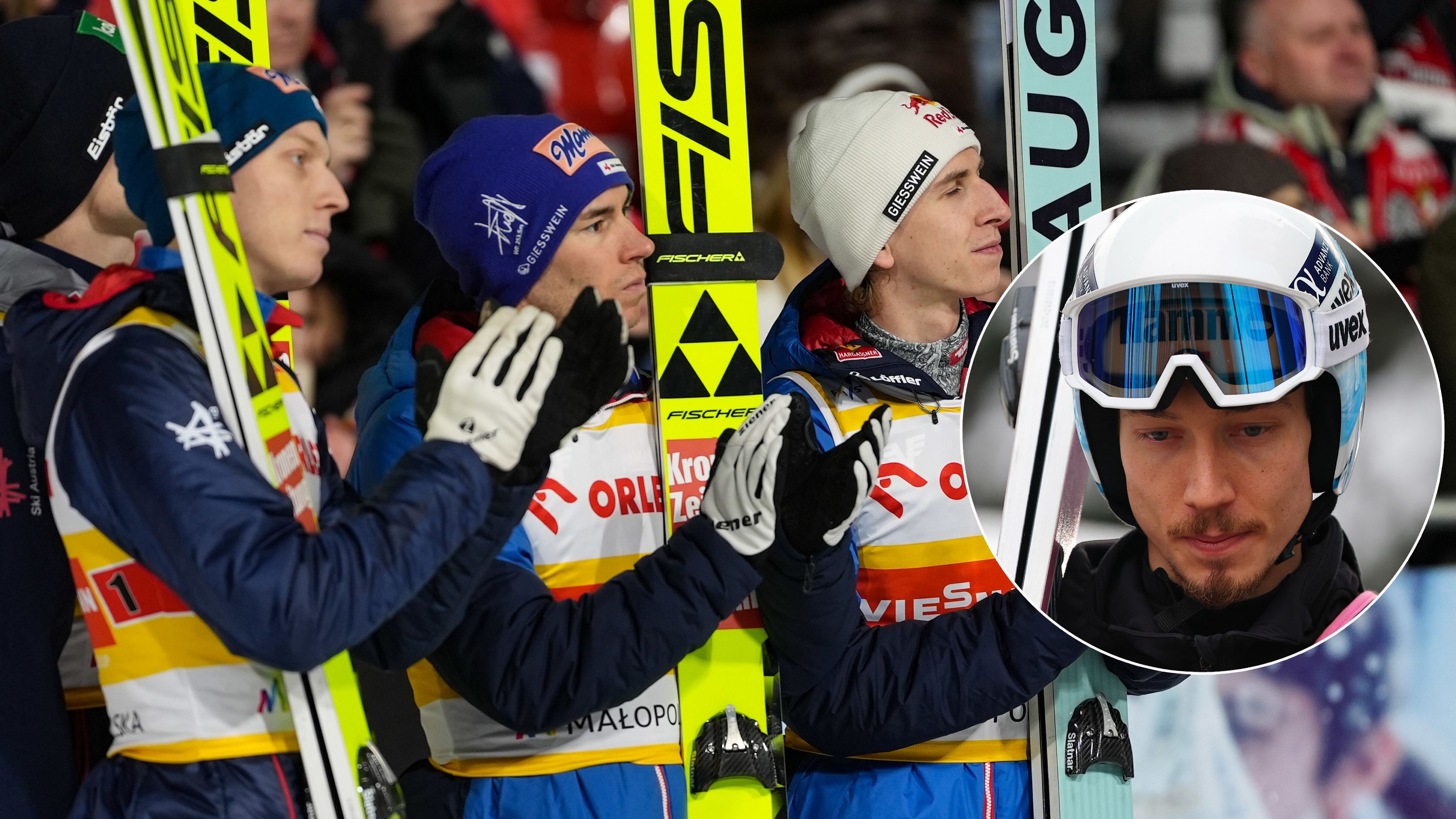 Johan Andre Forfang (r.) und die Norweger sorgten für einen Betrugs-Skandal. Jetzt müssen sich alle Springer umstellen, auch die ÖSV-Stars (l.).