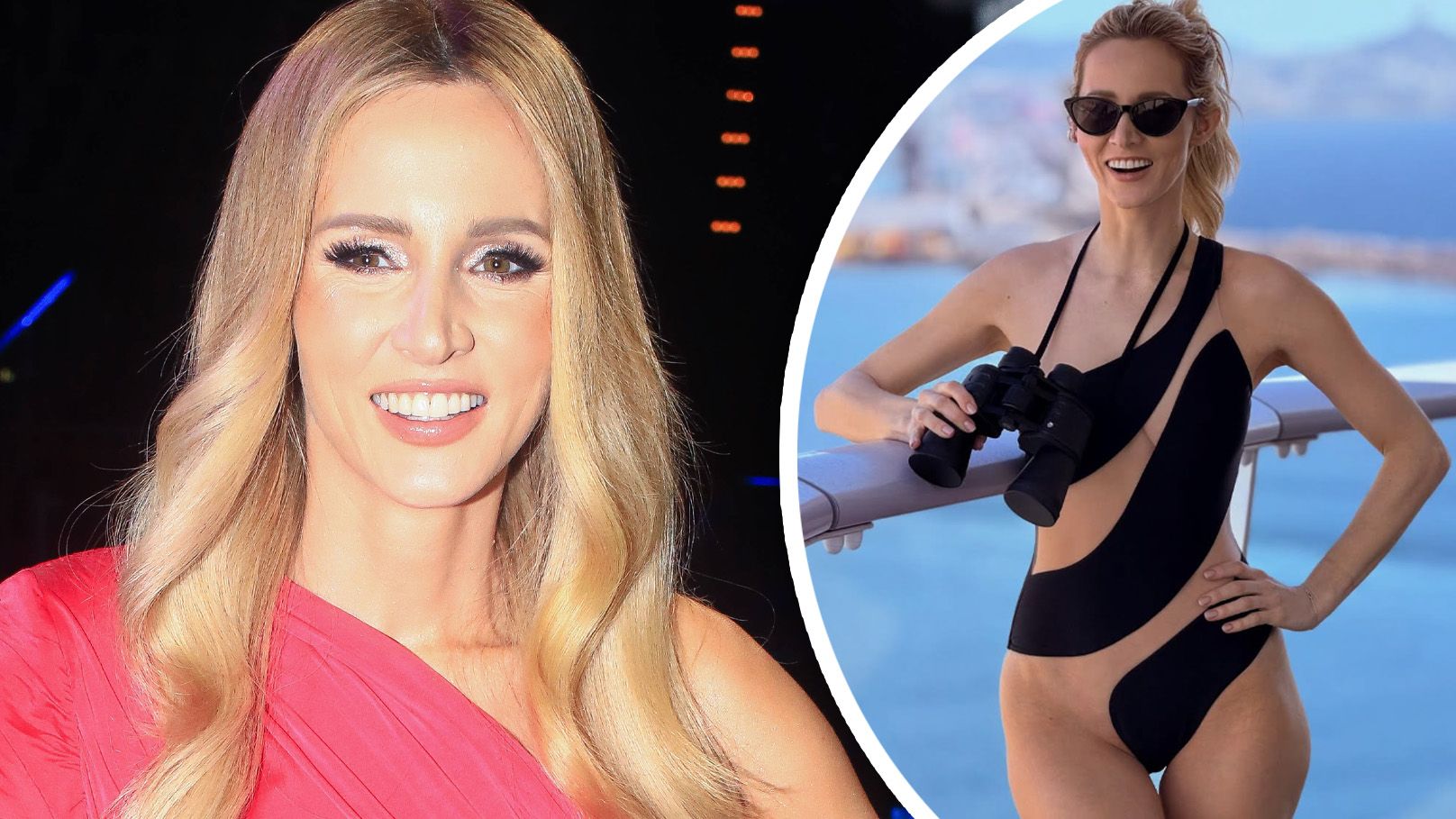 Melissa Naschenweng zeigt ihren neuen Badeanzug.