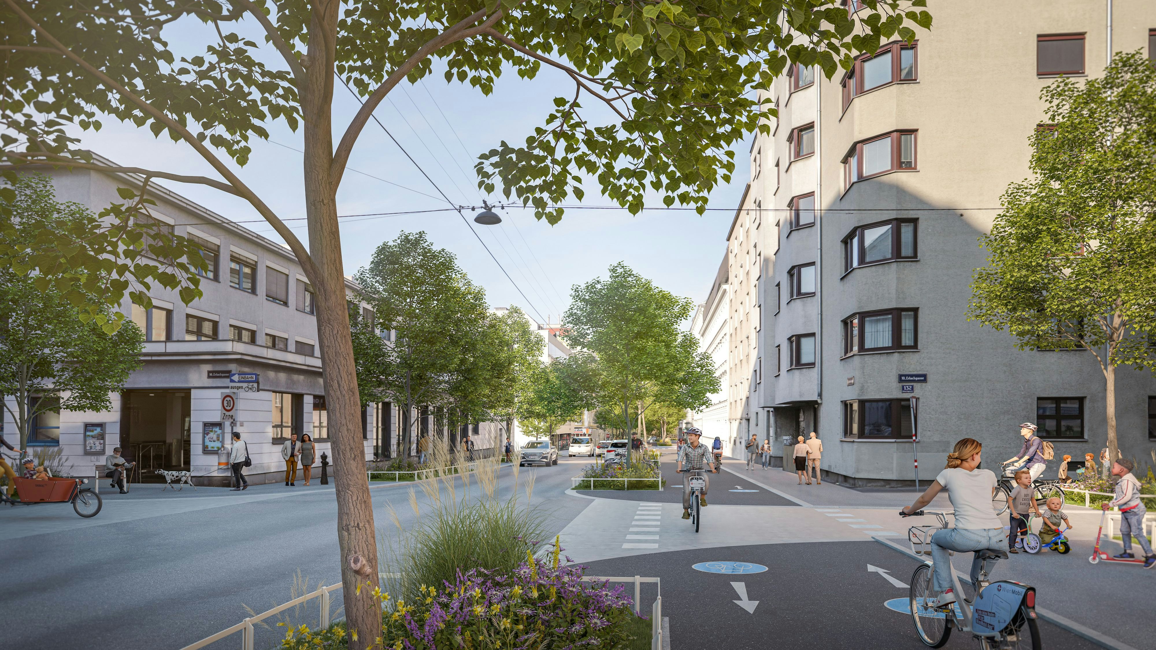  Rund 100 Kilometer an Radweg sollen in Wien gebaut werden