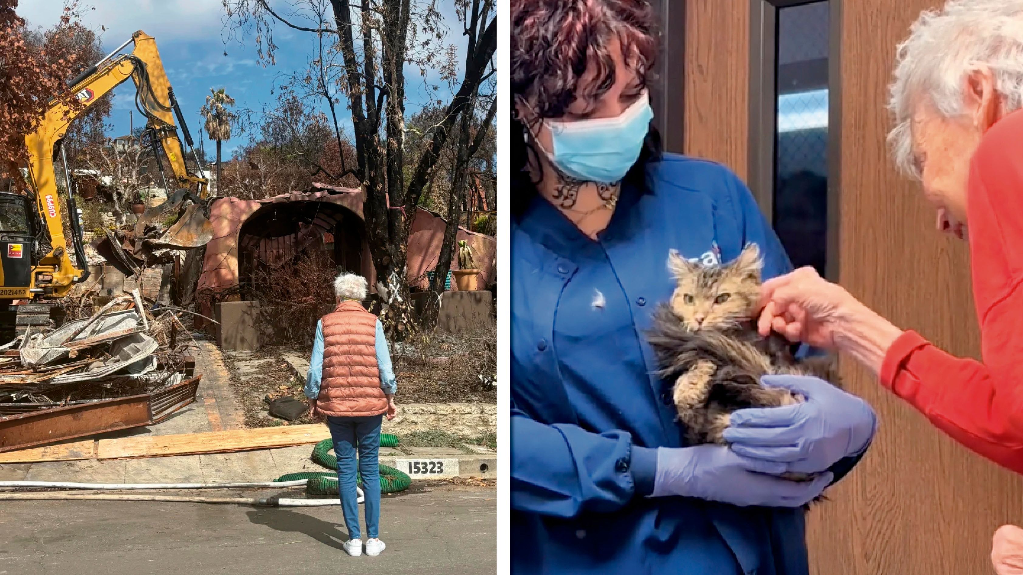 Katherine Kiefer und ihre Katze Aggie, Los Angeles, 2025