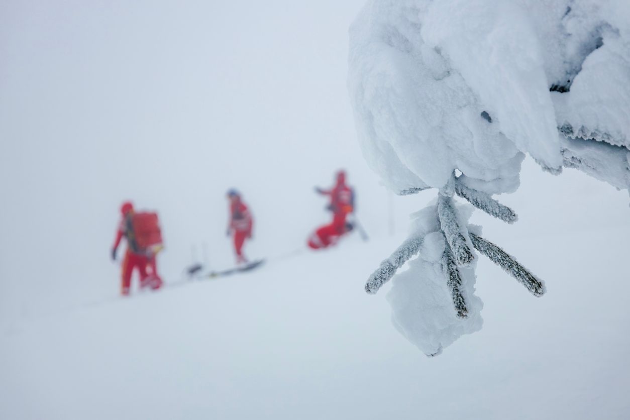 Der schwerverletzte Pole musste mit der Gondel ins Tal gebracht werden. (Symbolbild)