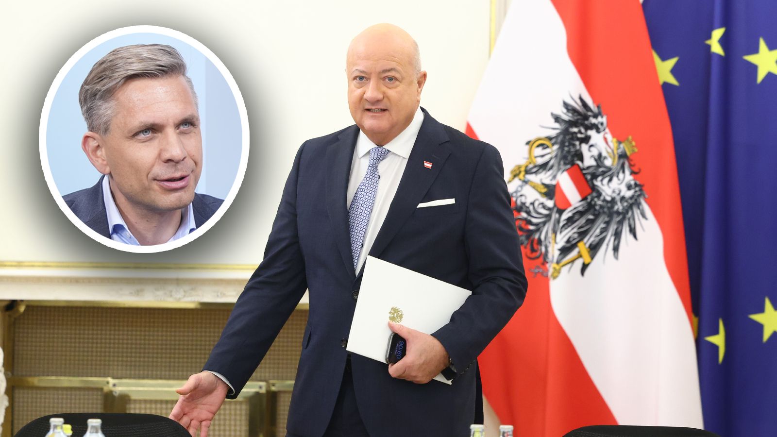 Bundeskanzler Christian Stocker und sein Wirtschaftsminister Wolfgang Hattmannsdorfer wollen 