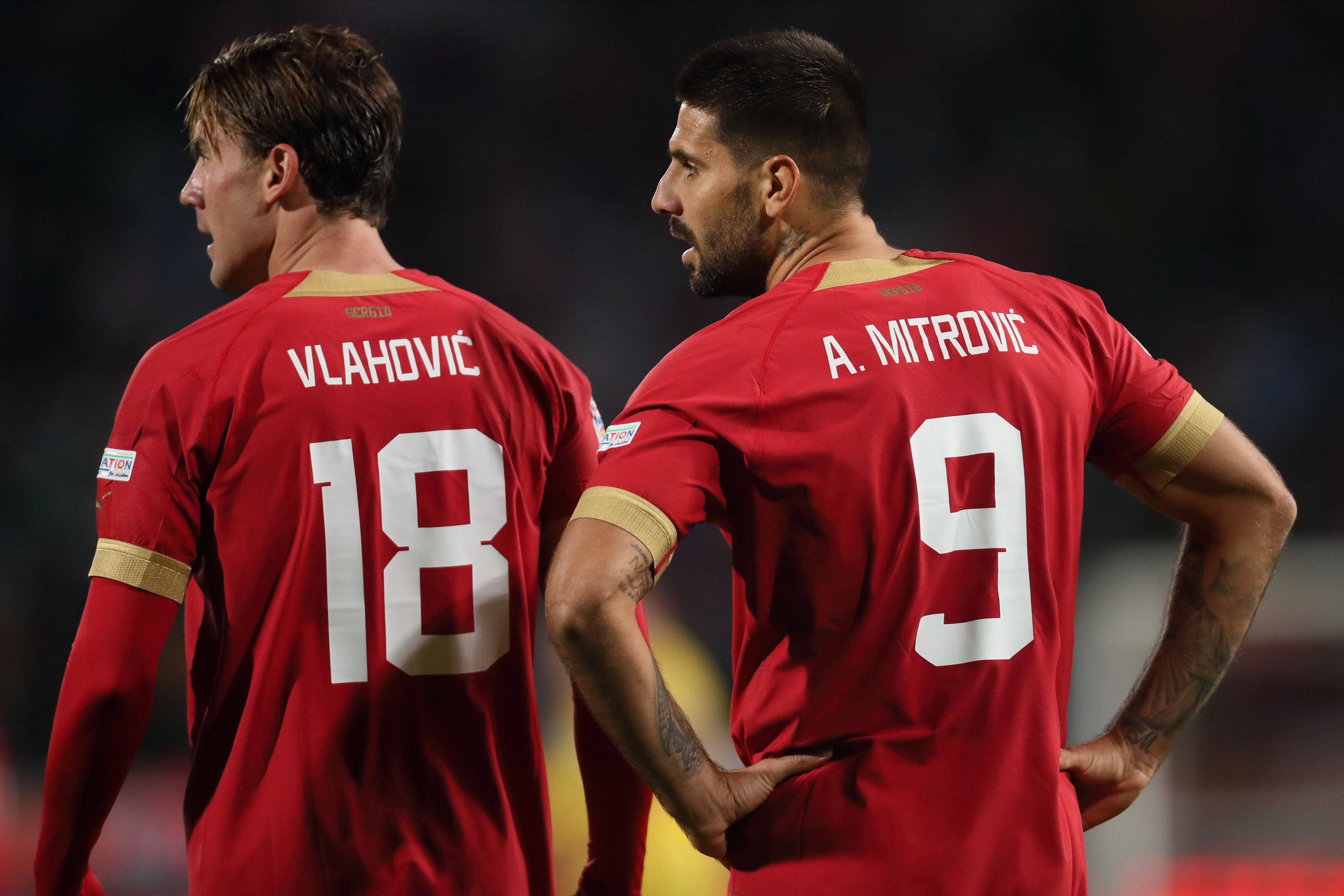 Aleksandar Mitrovic (r.) fehlt gegen das ÖFB-Team.