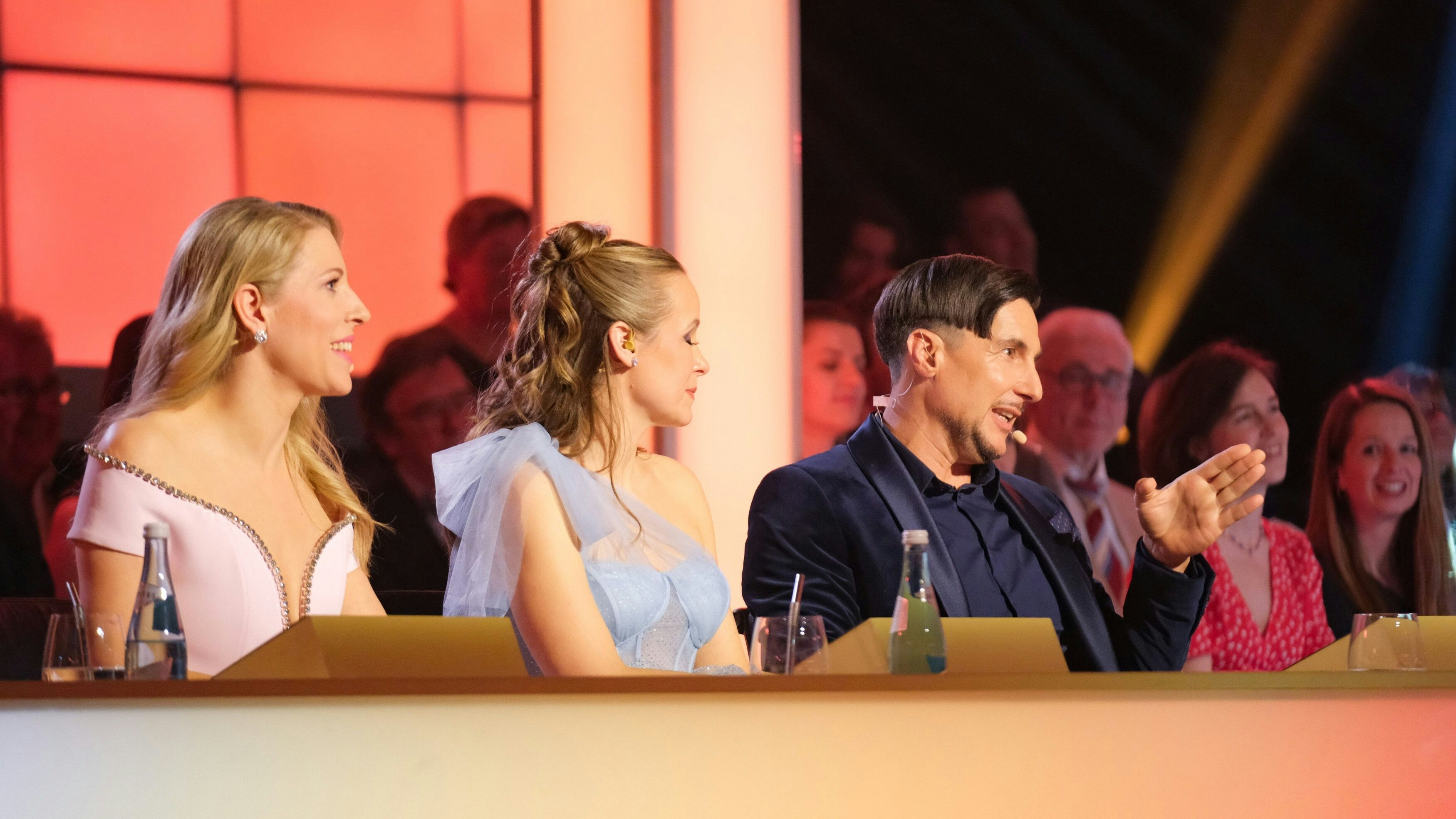 Maria Angelini-Santner, Missy May und Balázs Ekker.