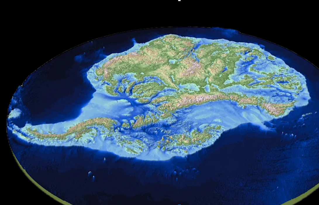 Steile Bergzüge, tiefe Täler: Das verbirgt sich unter dem 