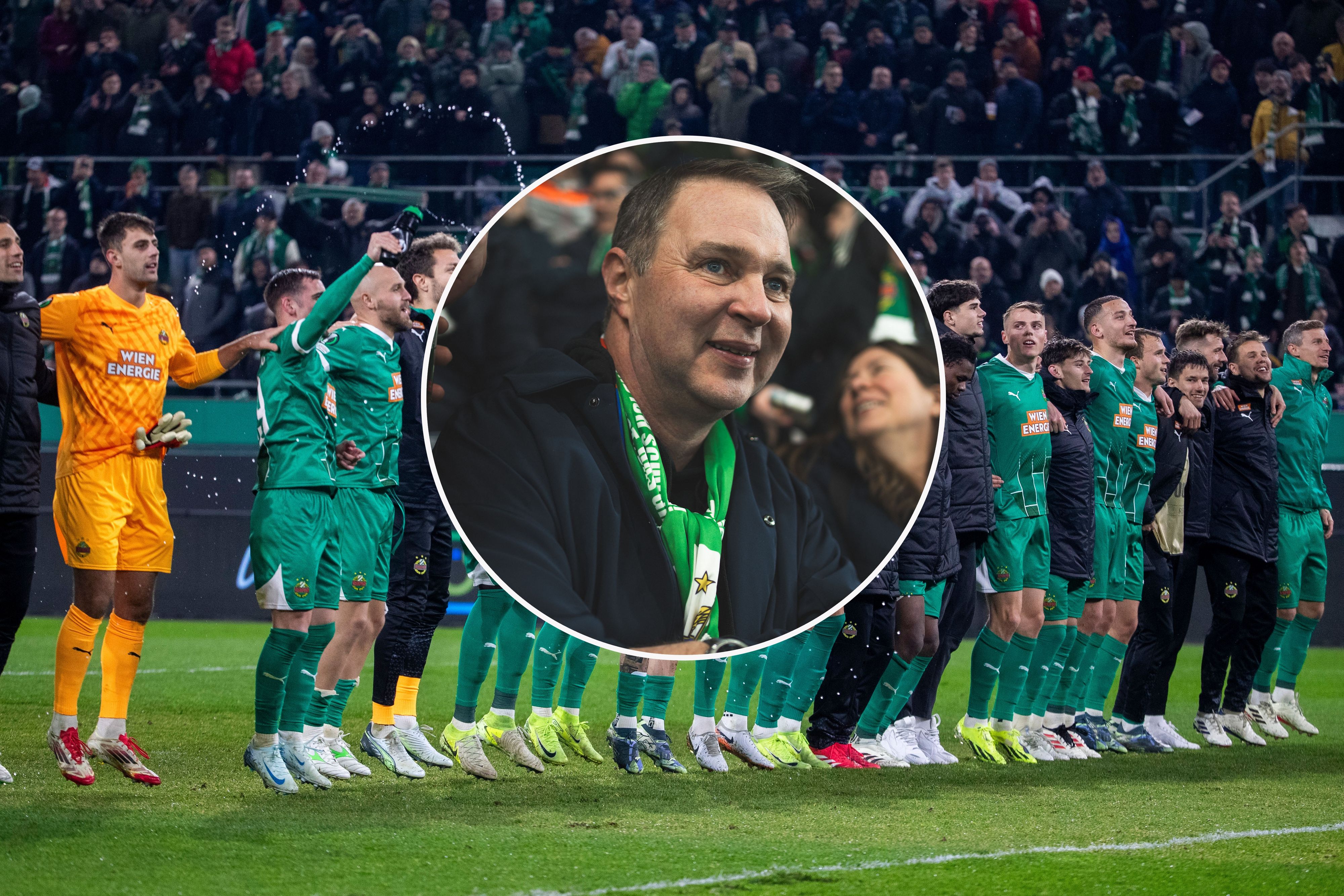 Andreas Babler ist glühender Rapid-Fan.