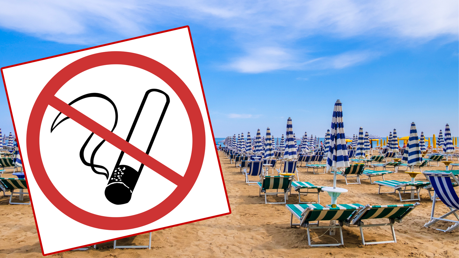 Ausgedämpft! Der Lido di Jesolo sagt Tschickstummeln den Kampf an.