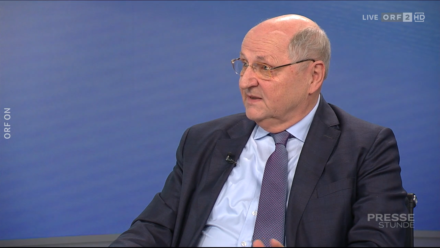 Fiskalrat-Präsident Christoph Badelt war am Sonntag zu Gast in der ORF-Pressestunde.