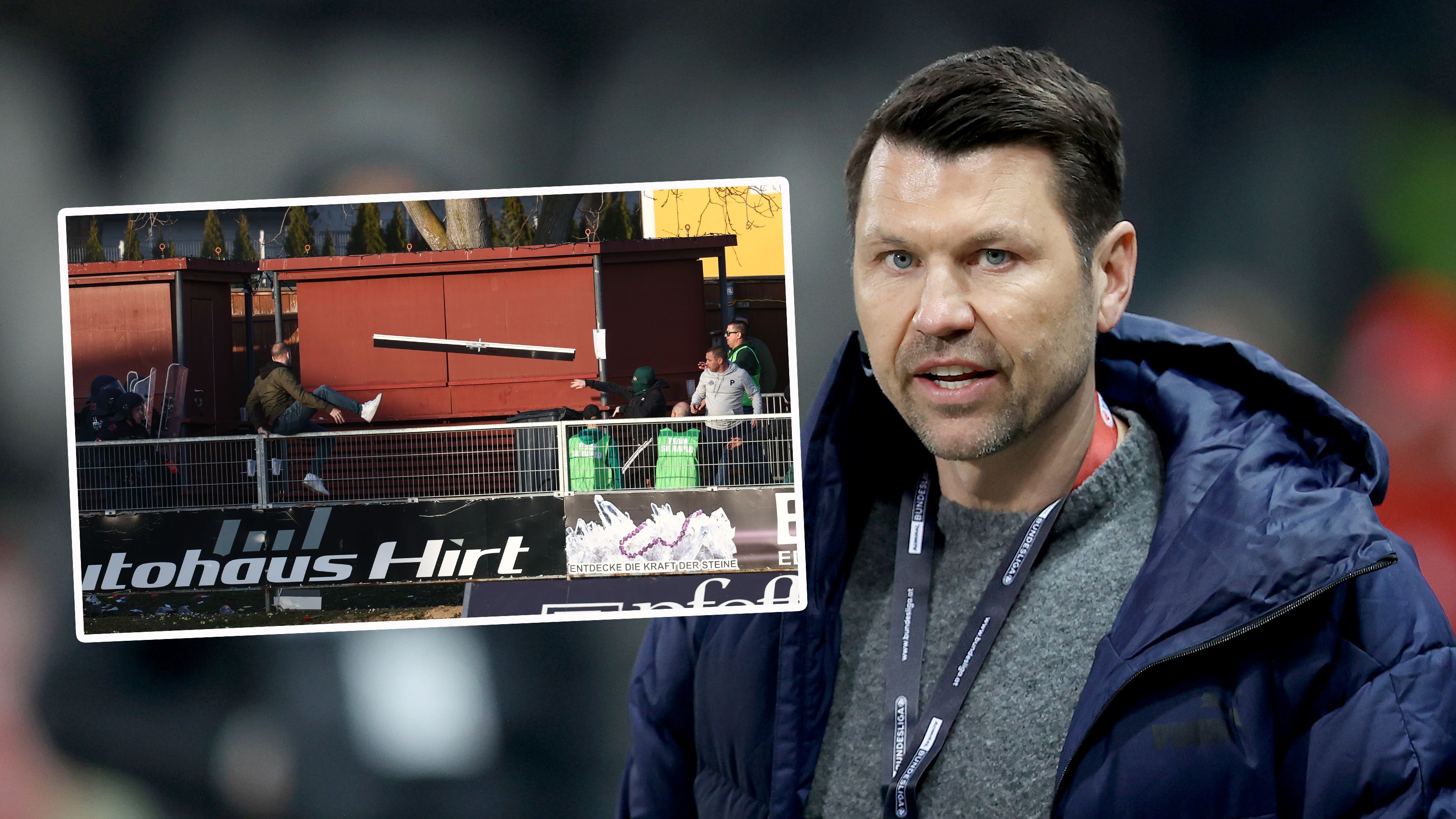 Markus Katzer über die Ausschreitungen in Hartberg.