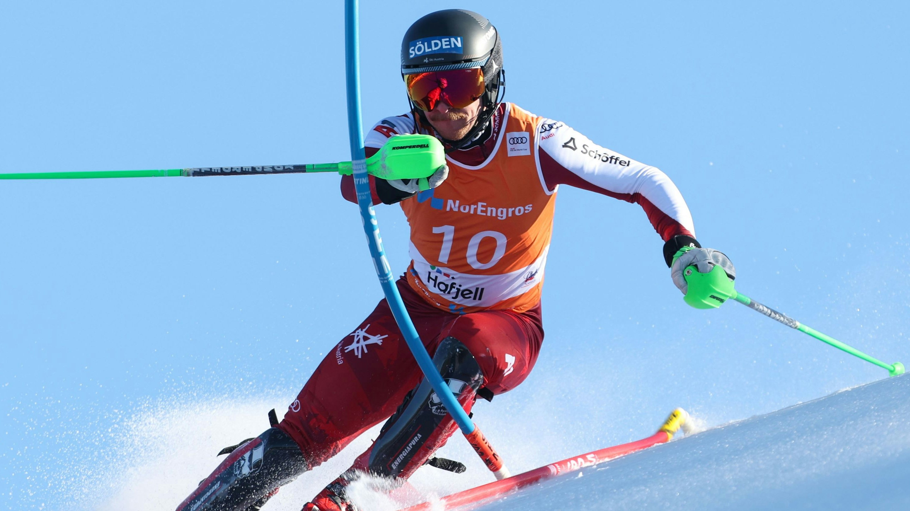 Fabio Gstrein hat die besten Chancen auf den Sieg. 