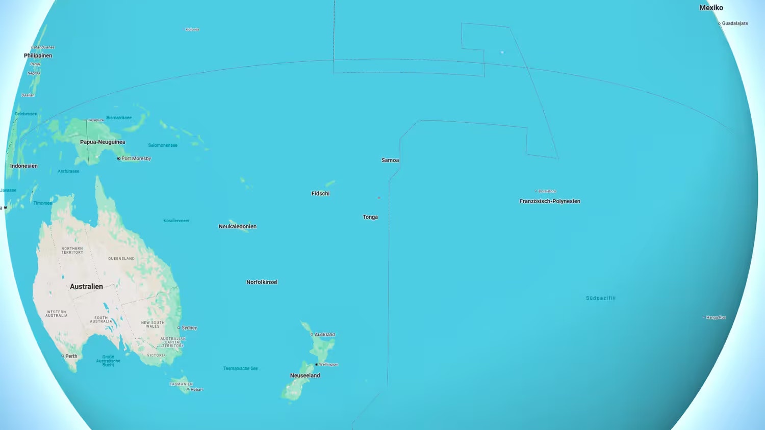 Die Pornowebseite hat die Endung .to und stammt aus dem Inselstaat Tonga.