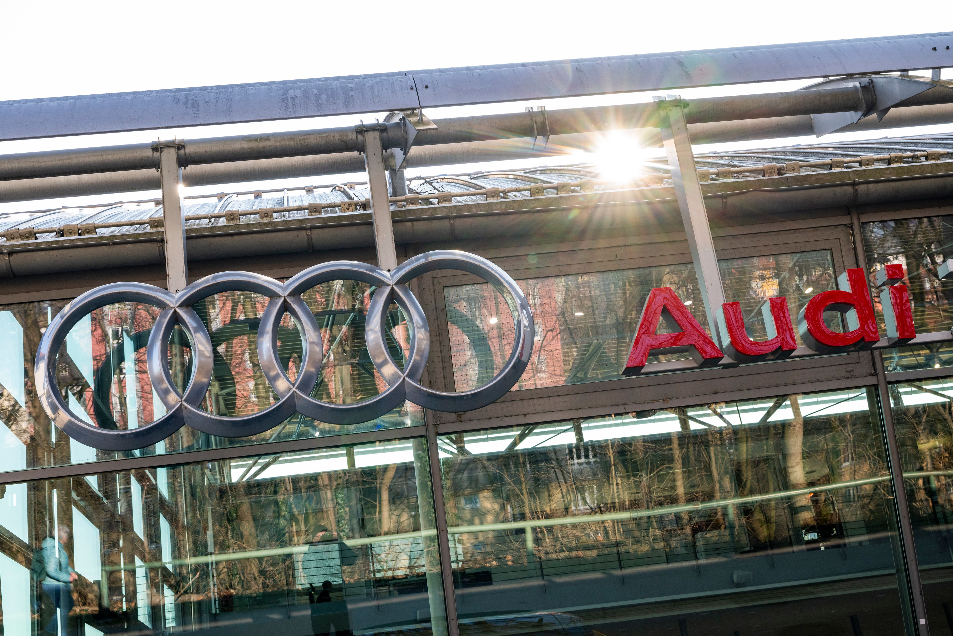 Der deutsche Autohersteller Audi streicht bis 2029 7.500 Stellen. (Symbolbild)