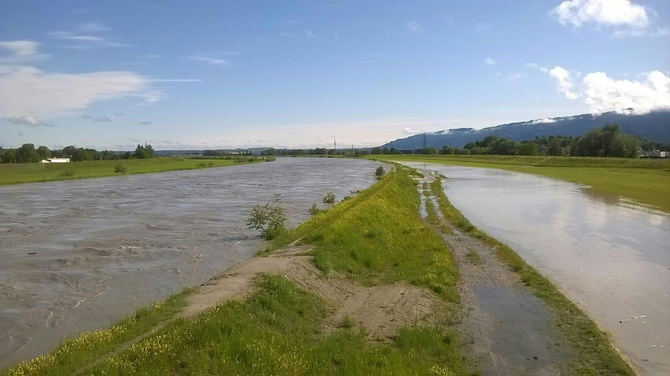 Da die Verfärbung mit dem 