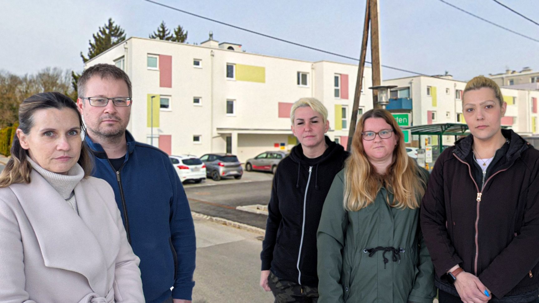 Die Bewohnerinnen und Bewohner der Bahngasse wehren sich.