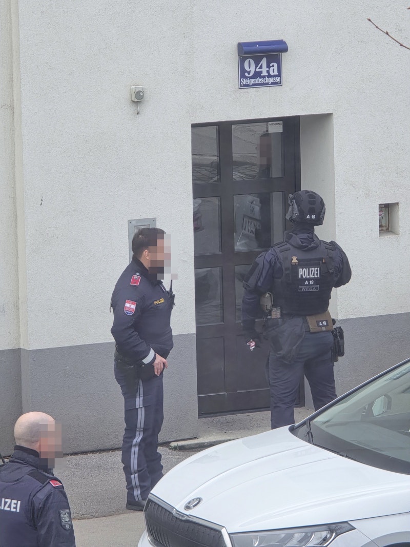 WEGA-Einsatz in der Wiener Donaustadt